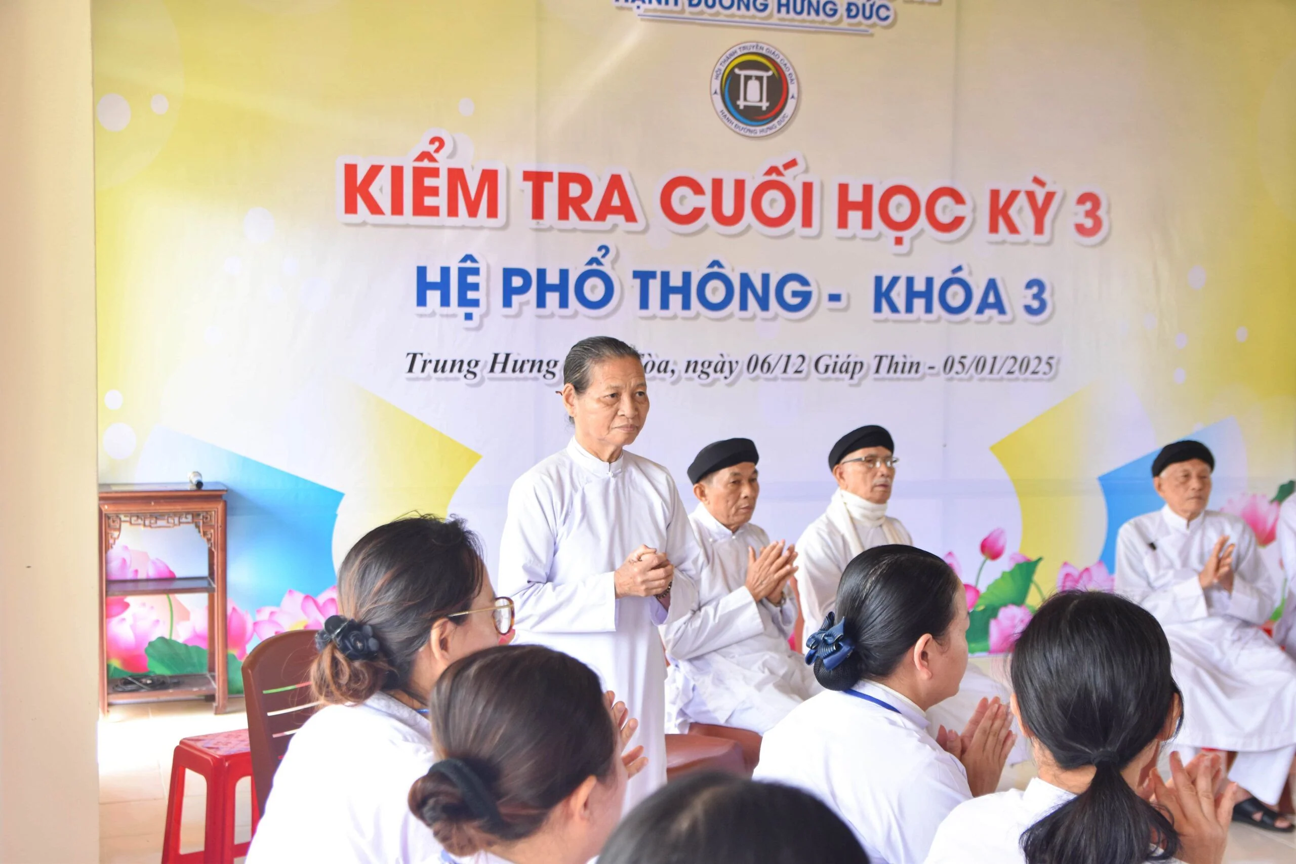 Hạnh đường Hưng Đức hệ Phổ thông khóa 3 – kiểm tra cuối học kỳ 3 – ảnh 16