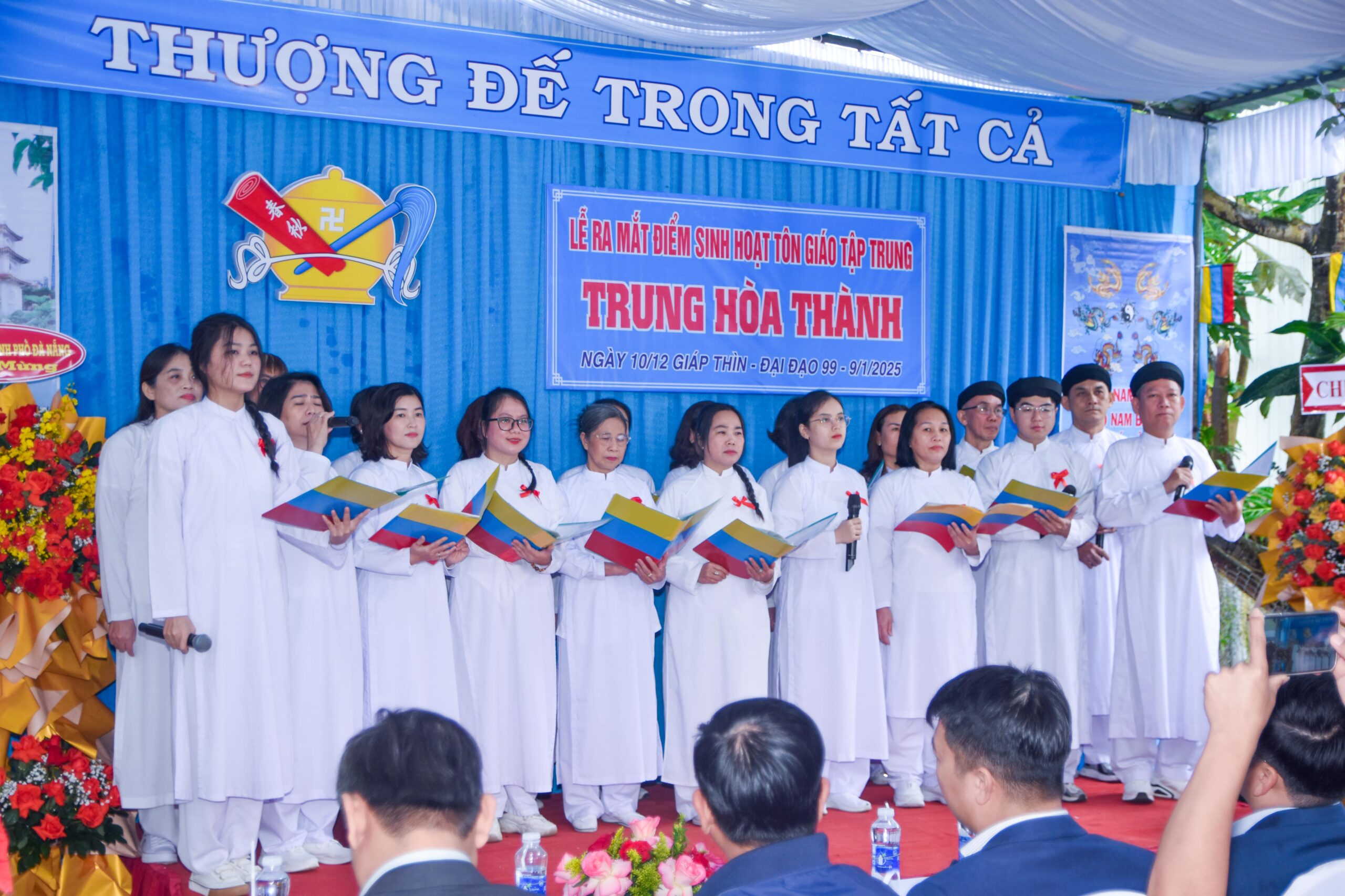 Lễ ra mắt điểm sinh hoạt tôn giáo tập trung Trung Hòa Thành – ảnh 12