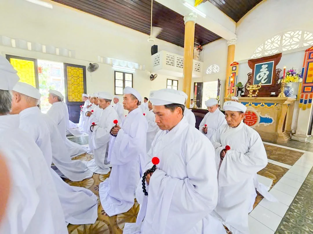 Hội Thánh tổ chức lễ bái mạng thọ nhiệm chức sắc Ban Đại diện Hội Thánh tại tỉnh thành và Đầu Họ đạo các Thánh thất – ảnh 16