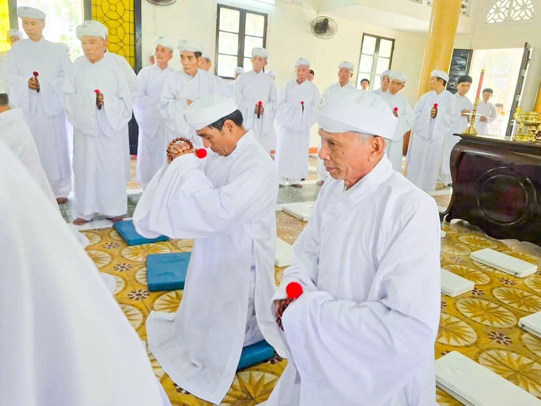 Hội Thánh tổ chức lễ bái mạng thọ nhiệm chức sắc Ban Đại diện Hội Thánh tại tỉnh thành và Đầu Họ đạo các Thánh thất – ảnh 6