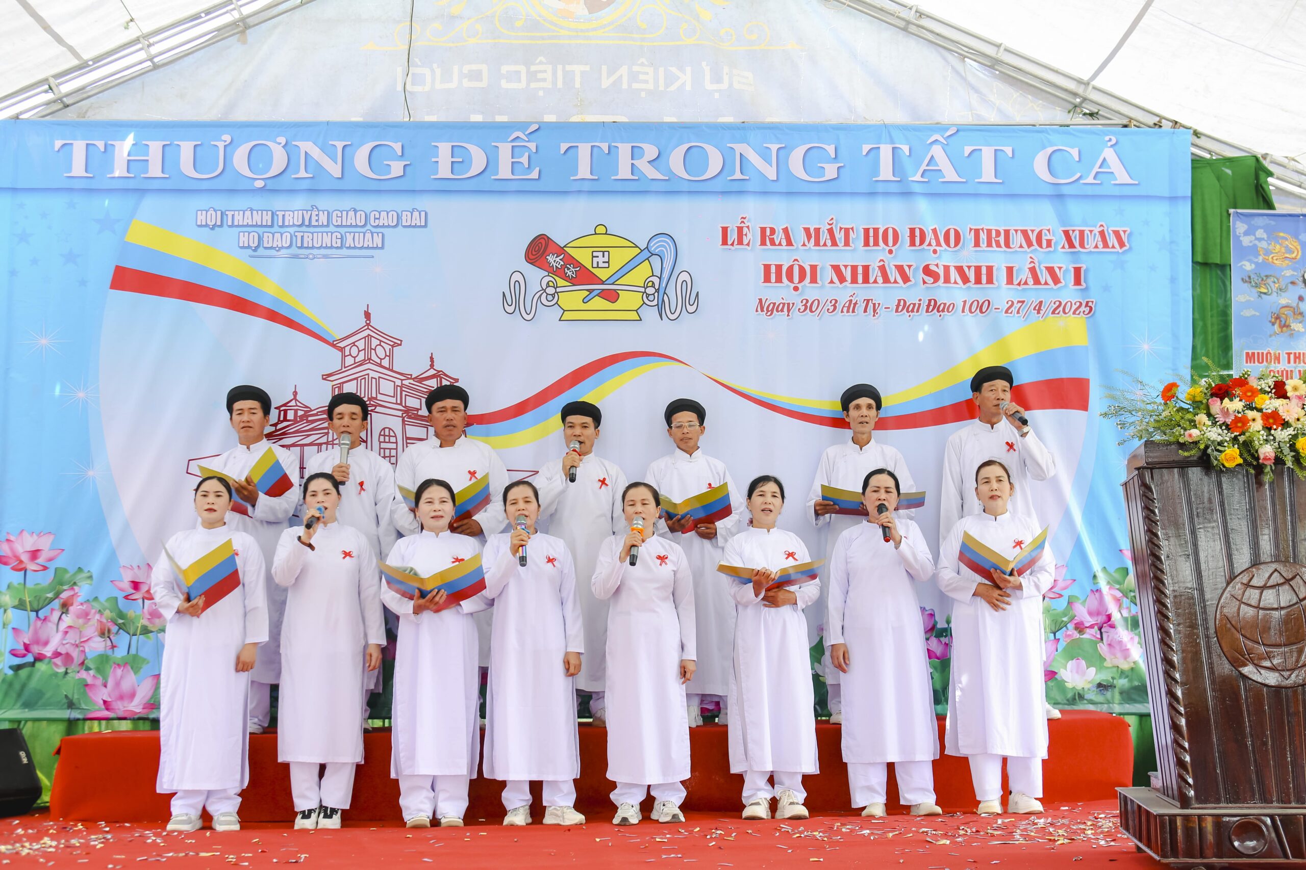 Lễ ra mắt Họ đạo Trung Xuân và Hội Nhân sinh lần I – ảnh 28
