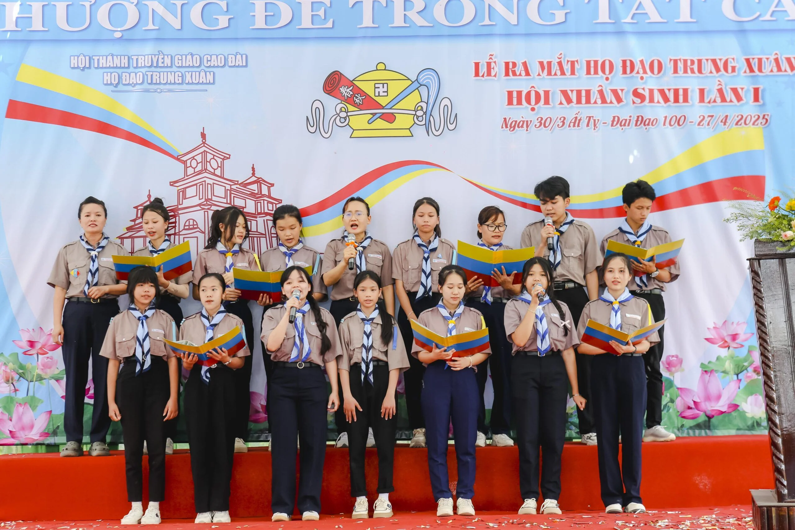 Lễ ra mắt Họ đạo Trung Xuân và Hội Nhân sinh lần I – ảnh 31