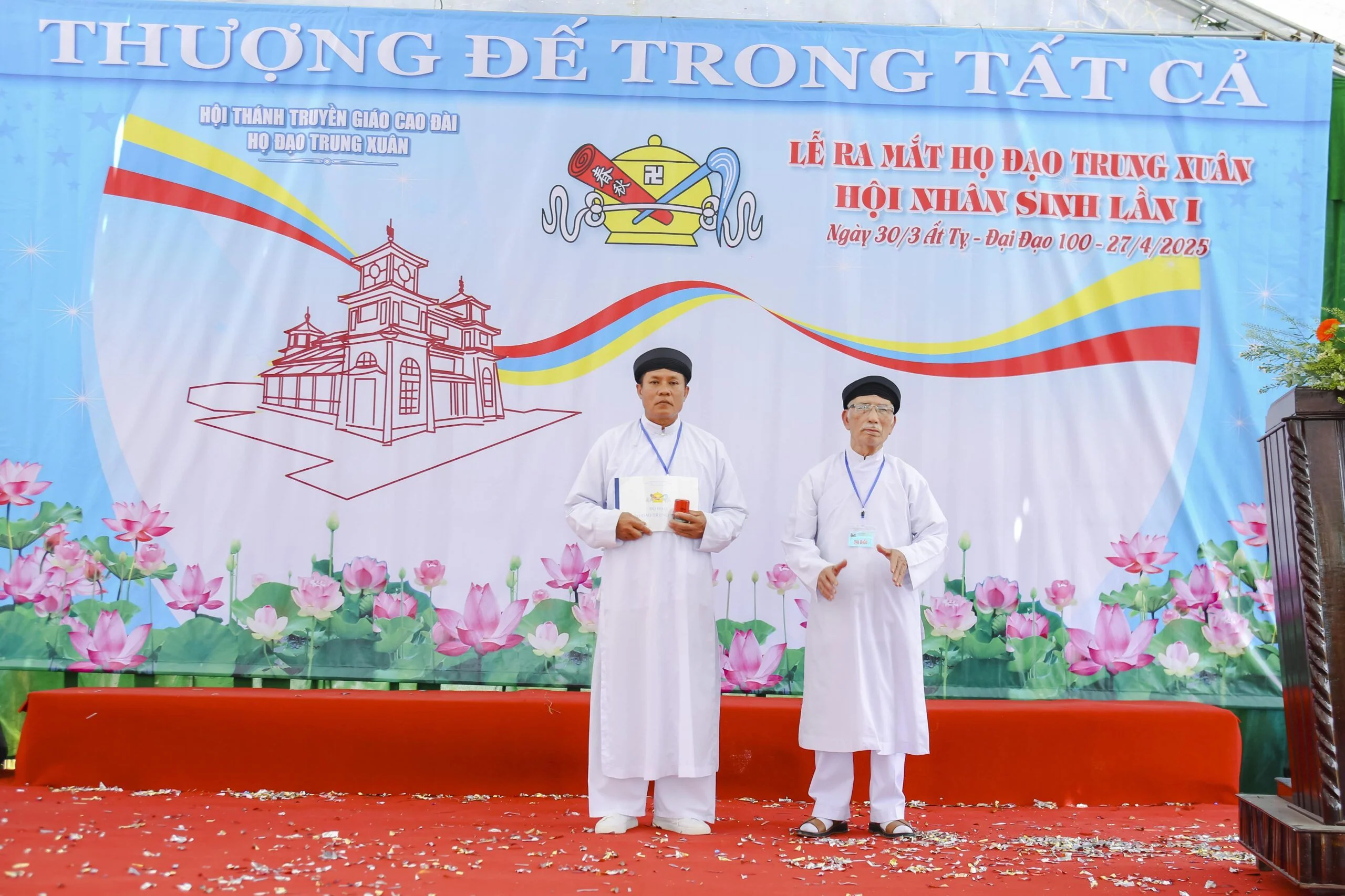 Lễ ra mắt Họ đạo Trung Xuân và Hội Nhân sinh lần I – ảnh 50