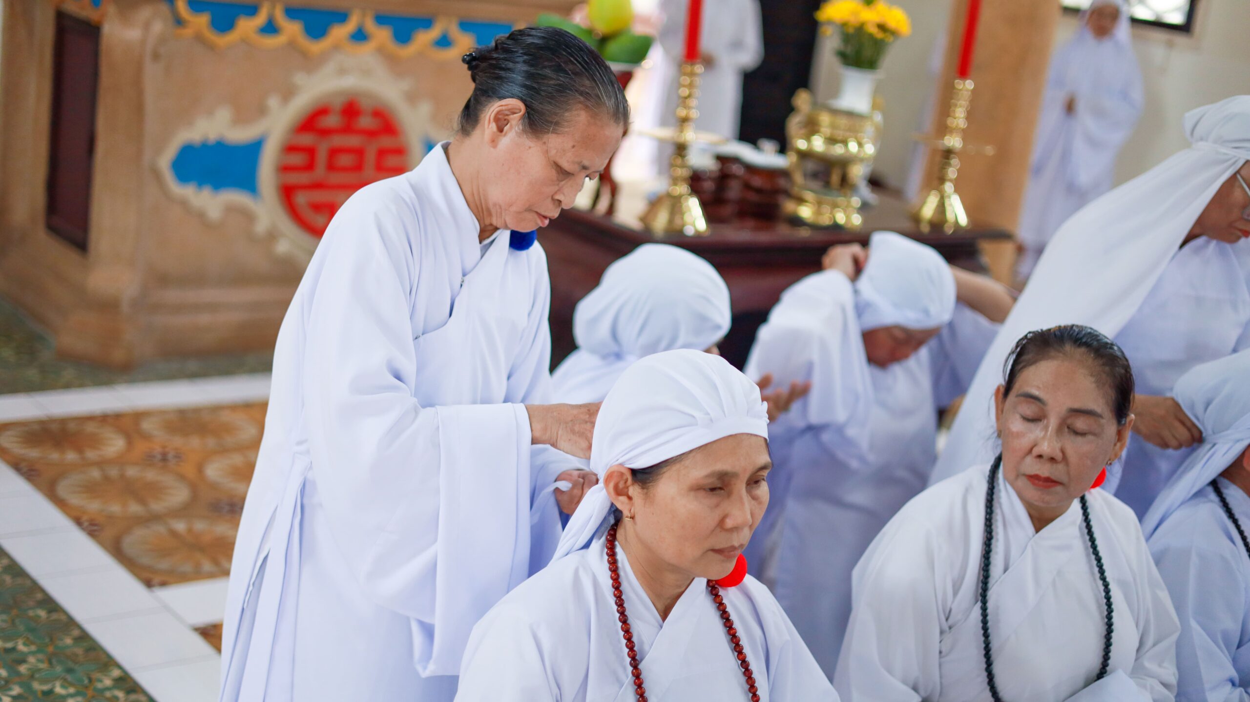 Hội Thánh tổ chức lễ thọ phong Lễ sanh, Hành thiện, Tùng sỹ quân – ảnh 15