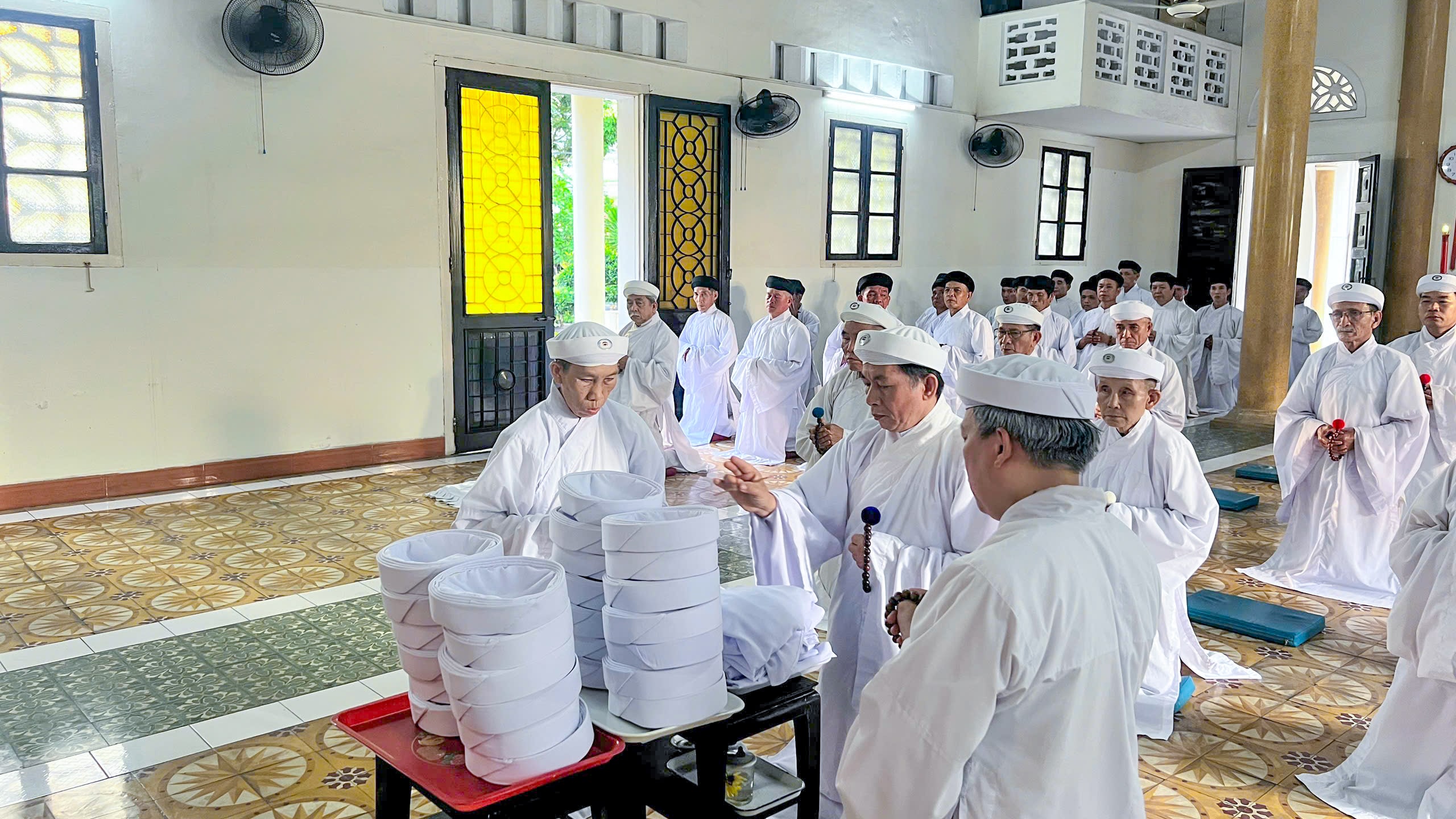 Hội Thánh tổ chức lễ thọ phong Lễ sanh, Hành thiện, Tùng sỹ quân – ảnh 22