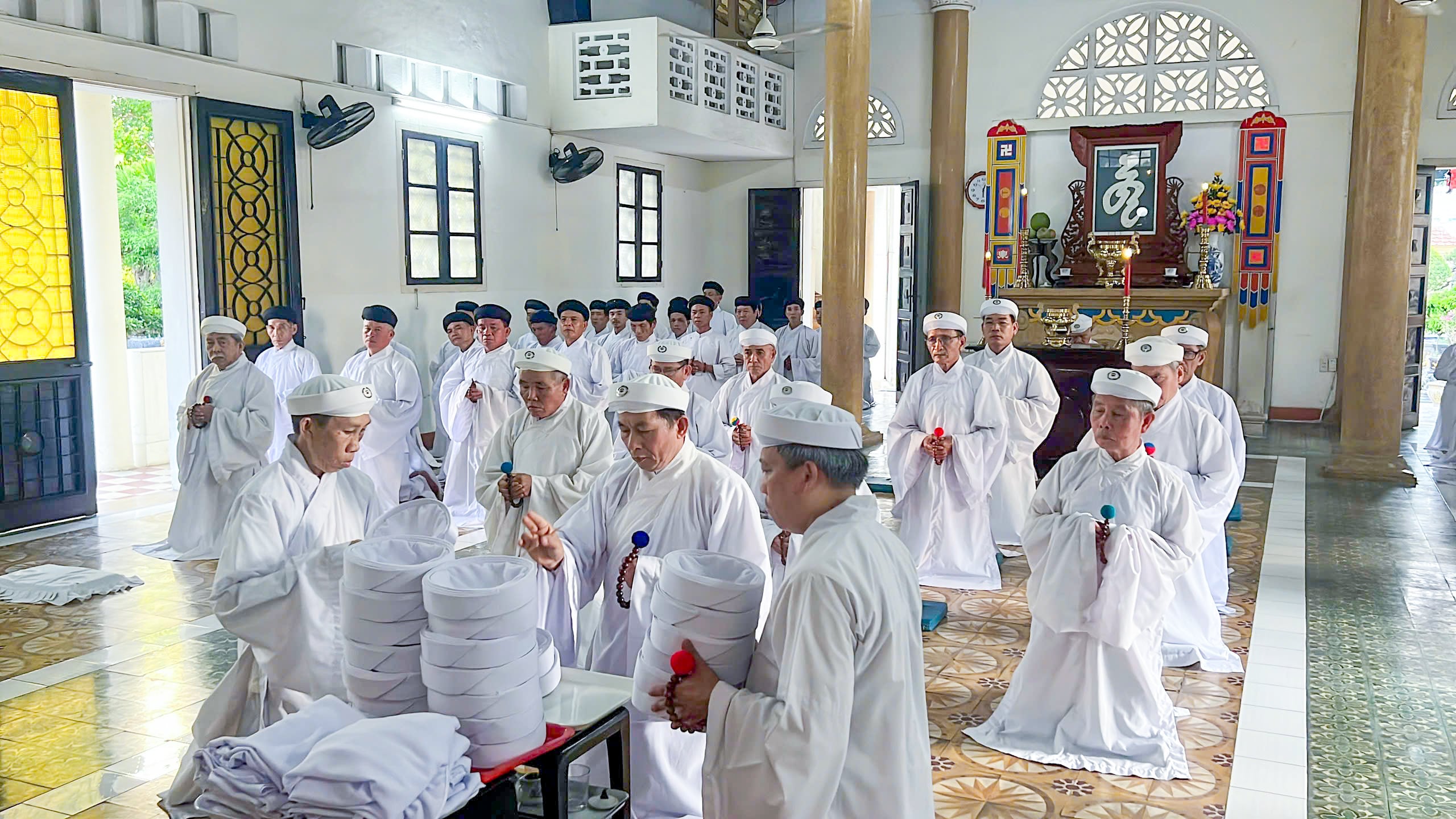Hội Thánh tổ chức lễ thọ phong Lễ sanh, Hành thiện, Tùng sỹ quân – ảnh 23