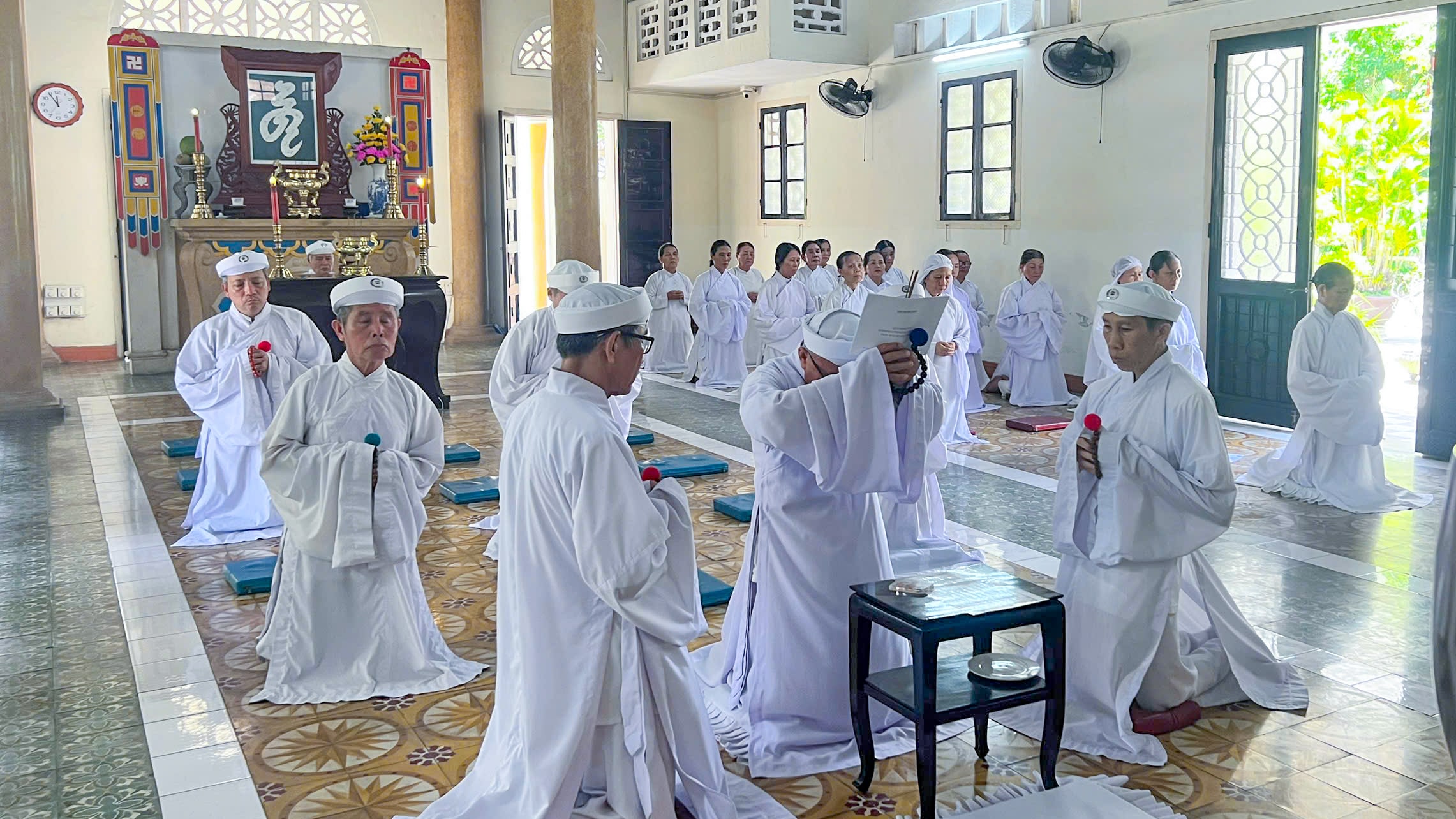 Hội Thánh tổ chức lễ thọ phong Lễ sanh, Hành thiện, Tùng sỹ quân – ảnh 24