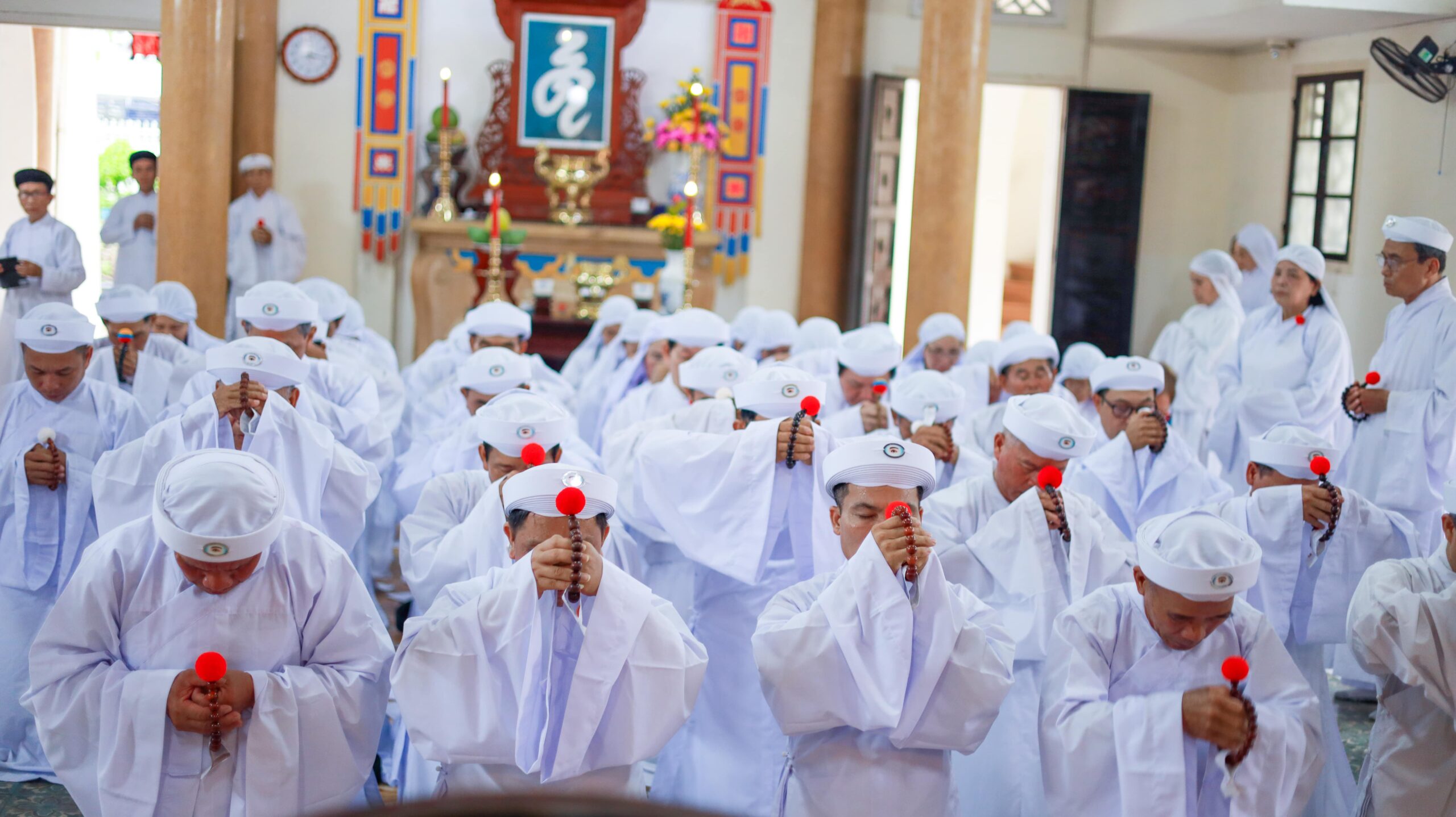 Hội Thánh tổ chức lễ thọ phong Lễ sanh, Hành thiện, Tùng sỹ quân – ảnh 5