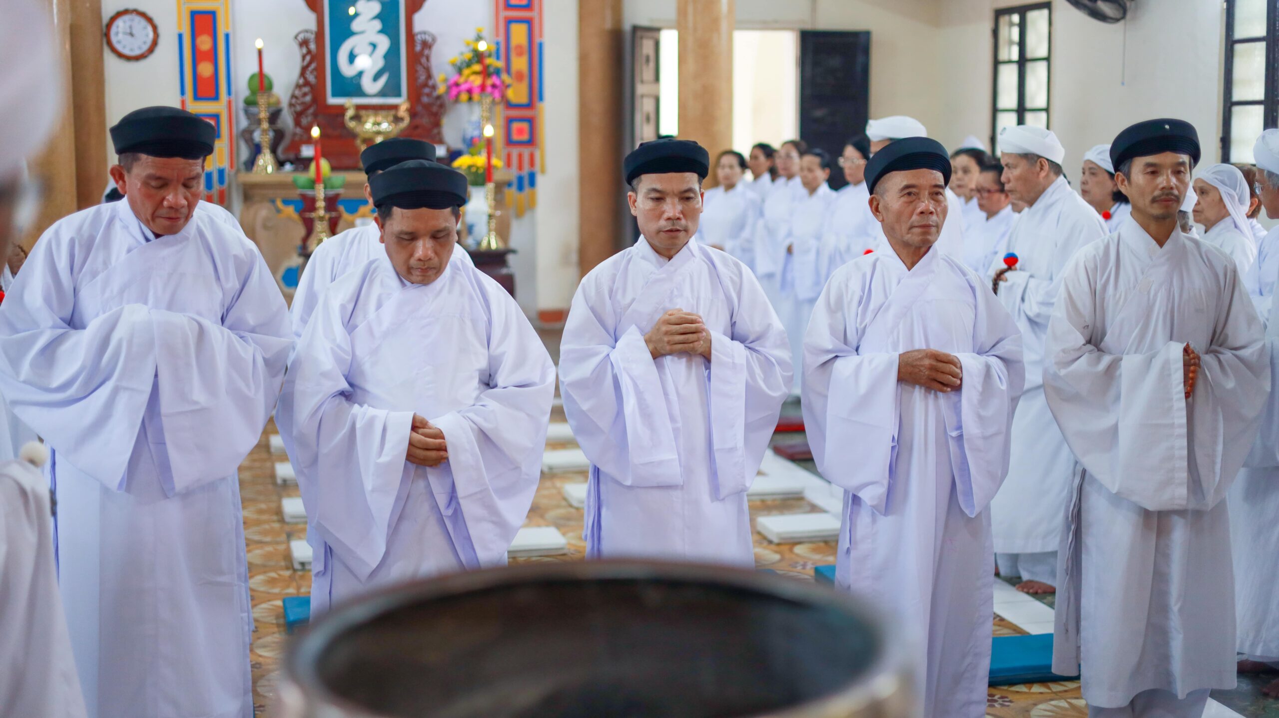 Hội Thánh tổ chức lễ thọ phong Lễ sanh, Hành thiện, Tùng sỹ quân – ảnh 8