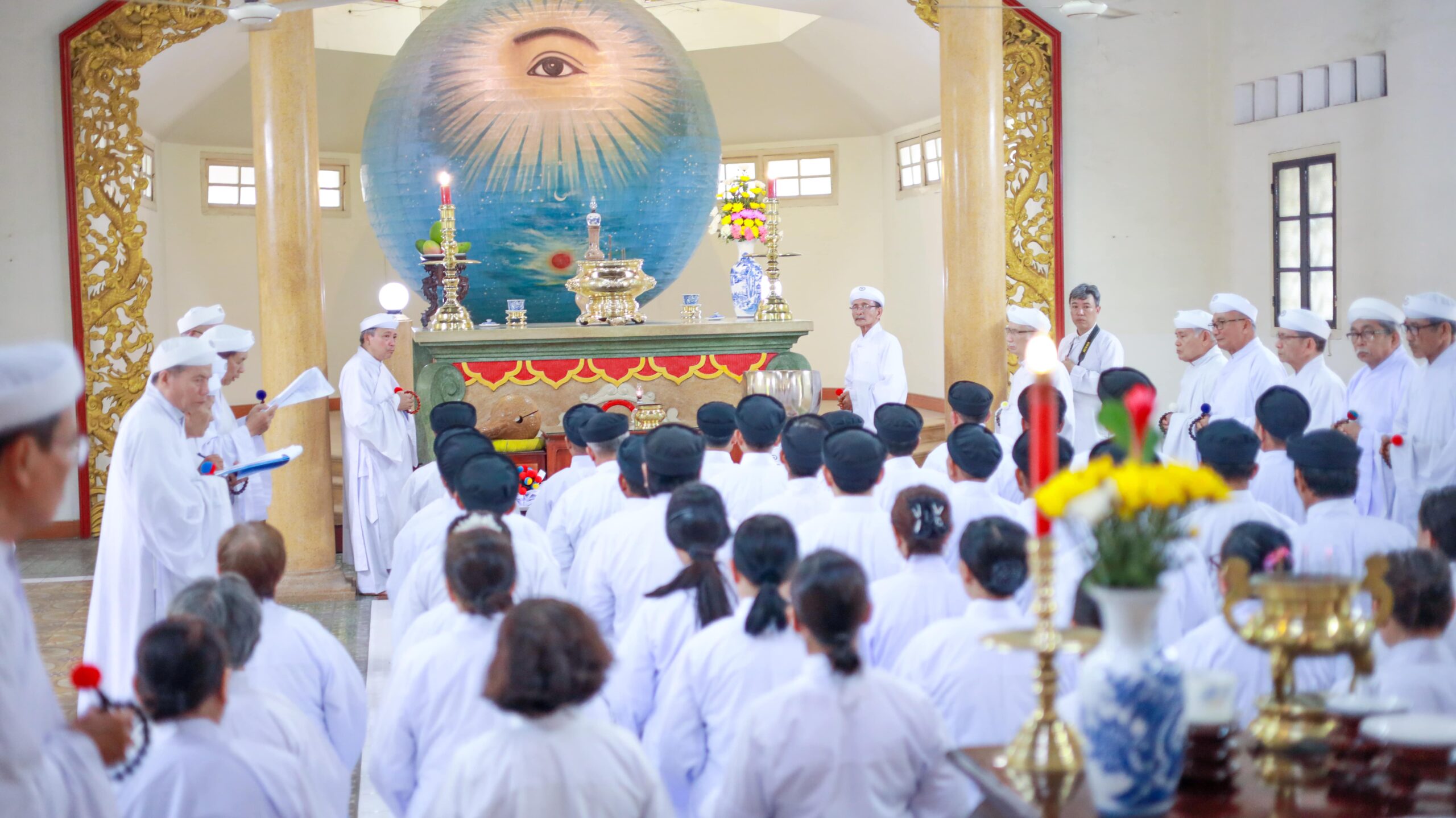 Hội Thánh tổ chức lễ thọ phong Lễ sanh, Hành thiện, Tùng sỹ quân – ảnh 9