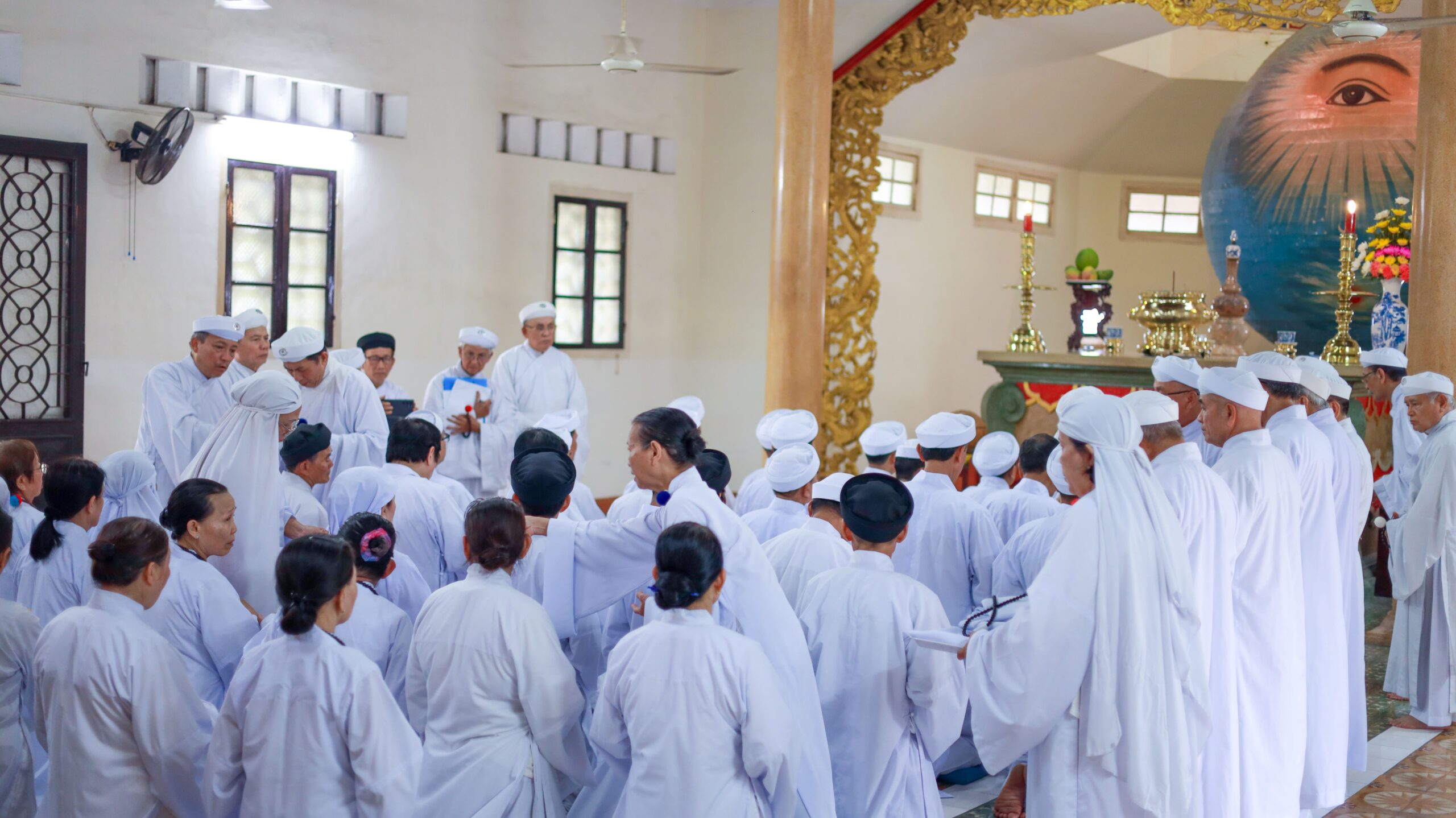 Hội Thánh tổ chức lễ thọ phong Lễ sanh, Hành thiện, Tùng sỹ quân – ảnh 13