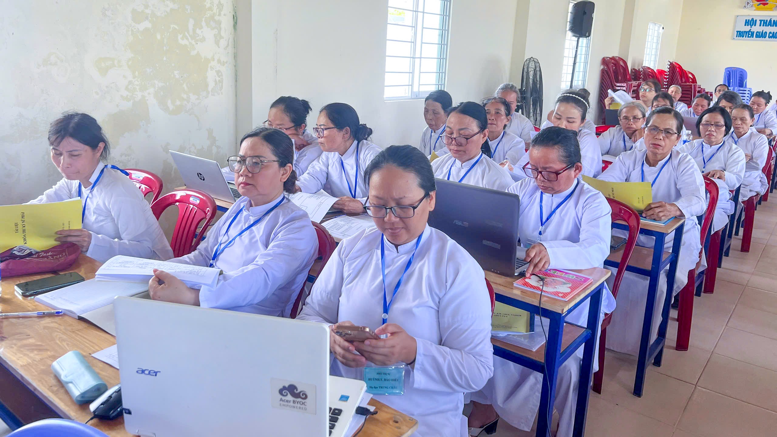 Khóa bồi dưỡng thư ký nữ phái các Họ đạo, Cơ sở đạo, Điểm sinh hoạt tôn giáo tập trung – ảnh 15