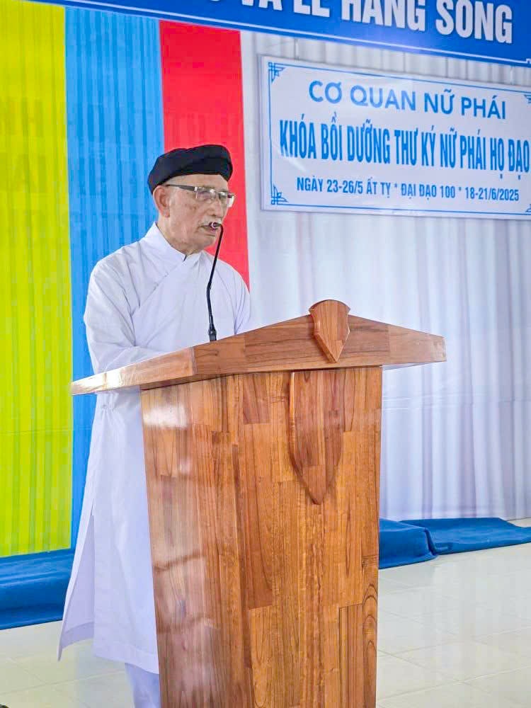 Khóa bồi dưỡng thư ký nữ phái các Họ đạo, Cơ sở đạo, Điểm sinh hoạt tôn giáo tập trung – ảnh 9