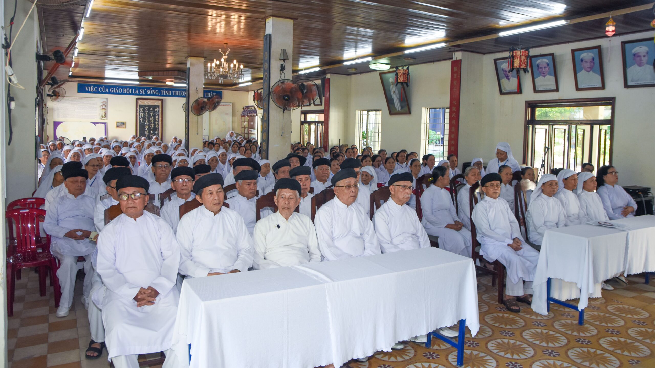 Lễ nhập dòng và khóa hội tu hội học Dòng tu Chơn Giác – ảnh 17