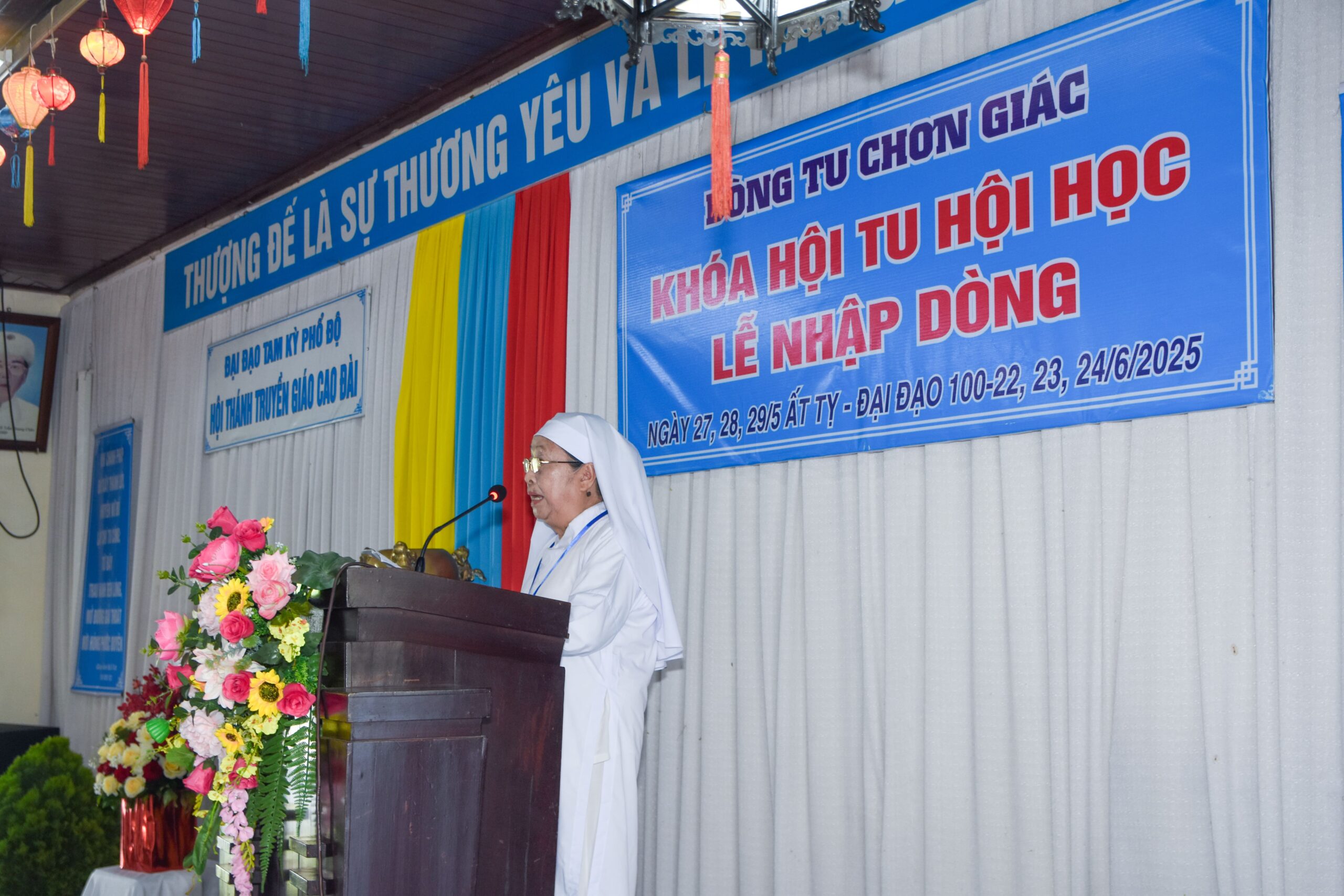 Lễ nhập dòng và khóa hội tu hội học Dòng tu Chơn Giác – ảnh 22