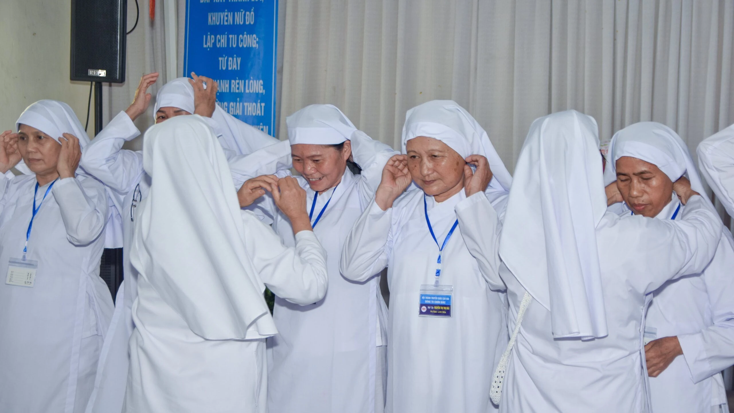 Lễ nhập dòng và khóa hội tu hội học Dòng tu Chơn Giác – ảnh 24