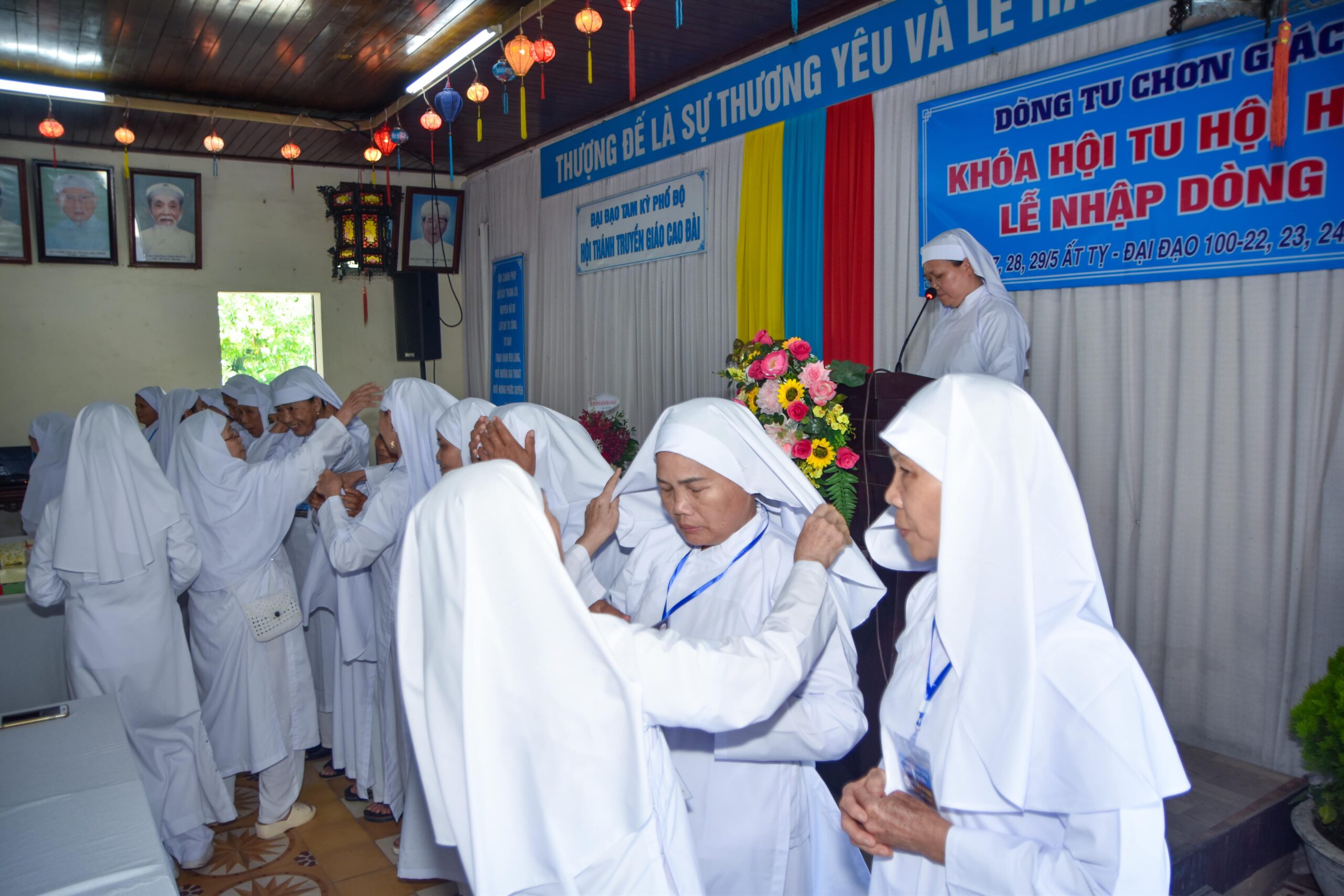 Lễ nhập dòng và khóa hội tu hội học Dòng tu Chơn Giác – ảnh 28