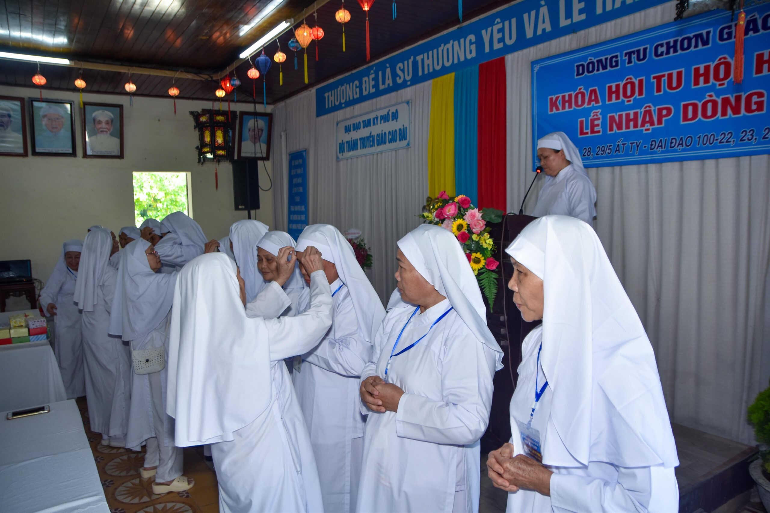Lễ nhập dòng và khóa hội tu hội học Dòng tu Chơn Giác – ảnh 29