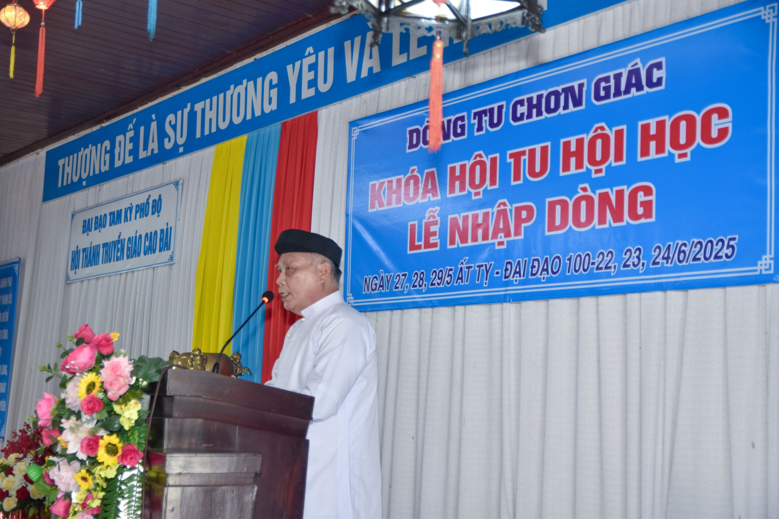 Lễ nhập dòng và khóa hội tu hội học Dòng tu Chơn Giác – ảnh 35