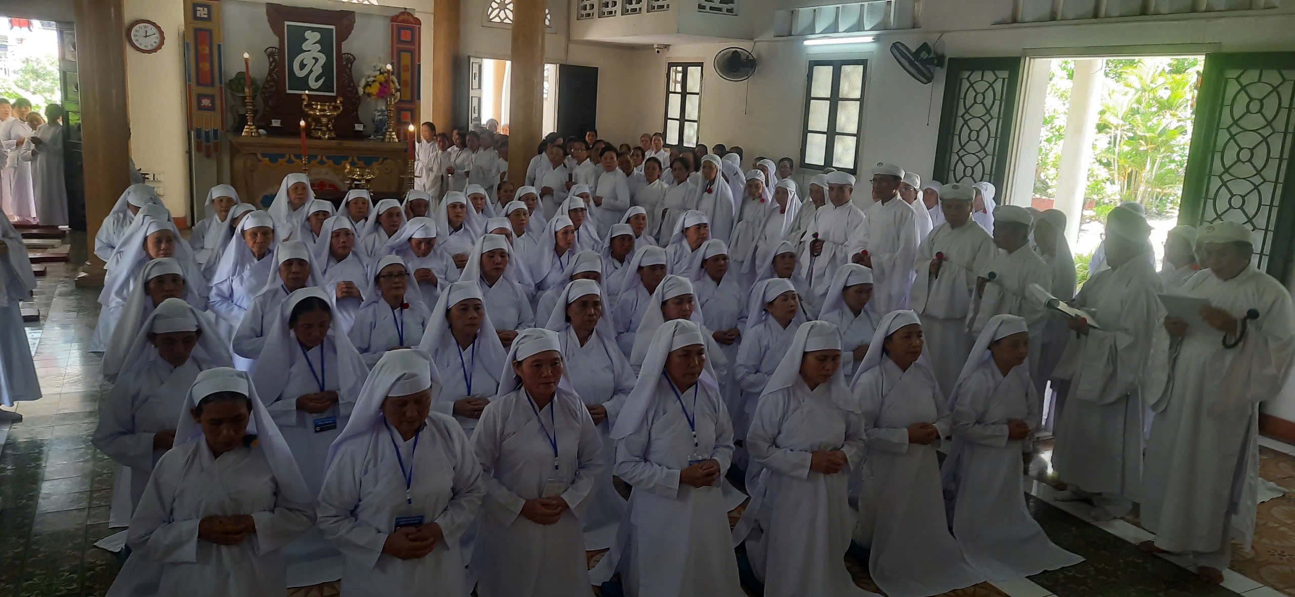 Lễ nhập dòng và khóa hội tu hội học Dòng tu Chơn Giác – ảnh 40