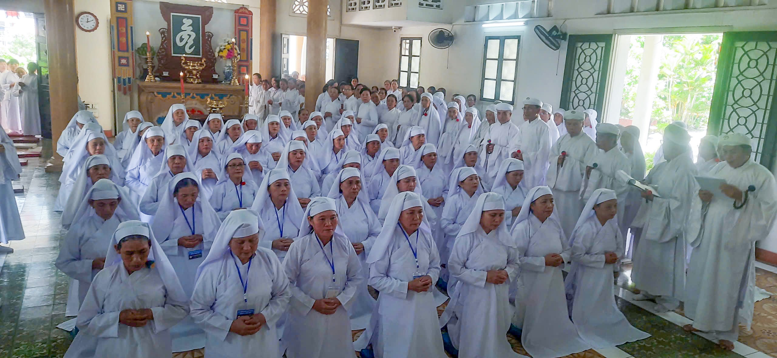 Lễ nhập dòng và khóa hội tu hội học Dòng tu Chơn Giác – ảnh 1