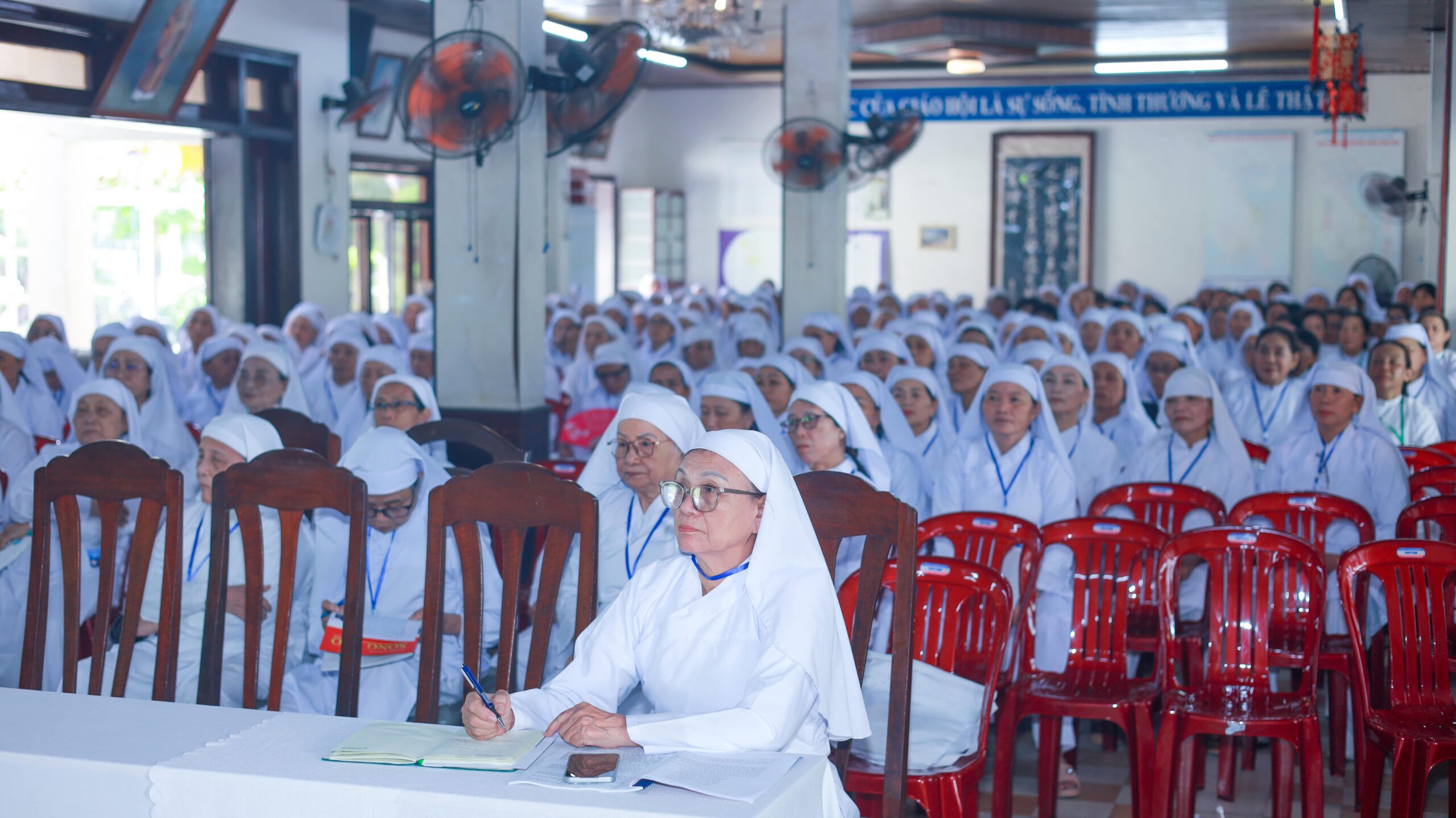 Lễ nhập dòng và khóa hội tu hội học Dòng tu Chơn Giác – ảnh 9