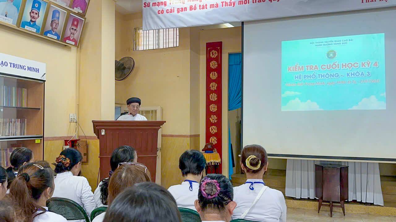 Hạnh đường Hưng Đức hệ Phổ thông khóa 3 – kiểm tra cuối học kỳ 4 – ảnh 13