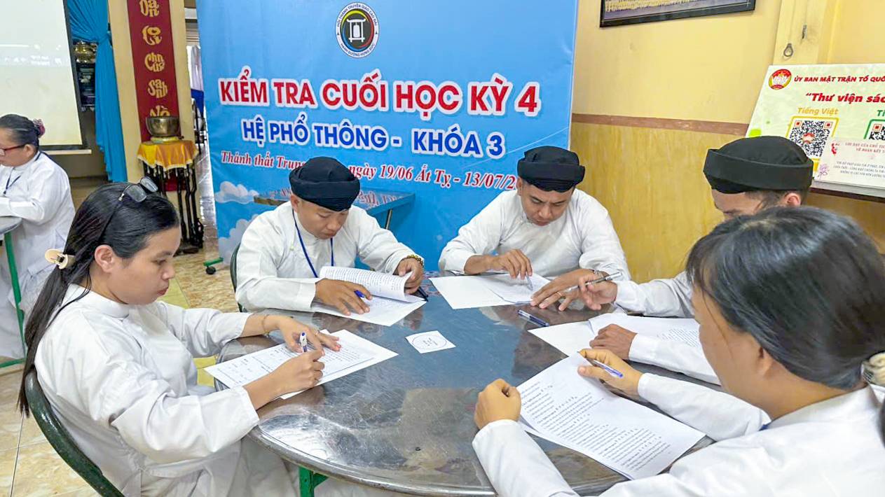 Hạnh đường Hưng Đức hệ Phổ thông khóa 3 – kiểm tra cuối học kỳ 4 – ảnh 4