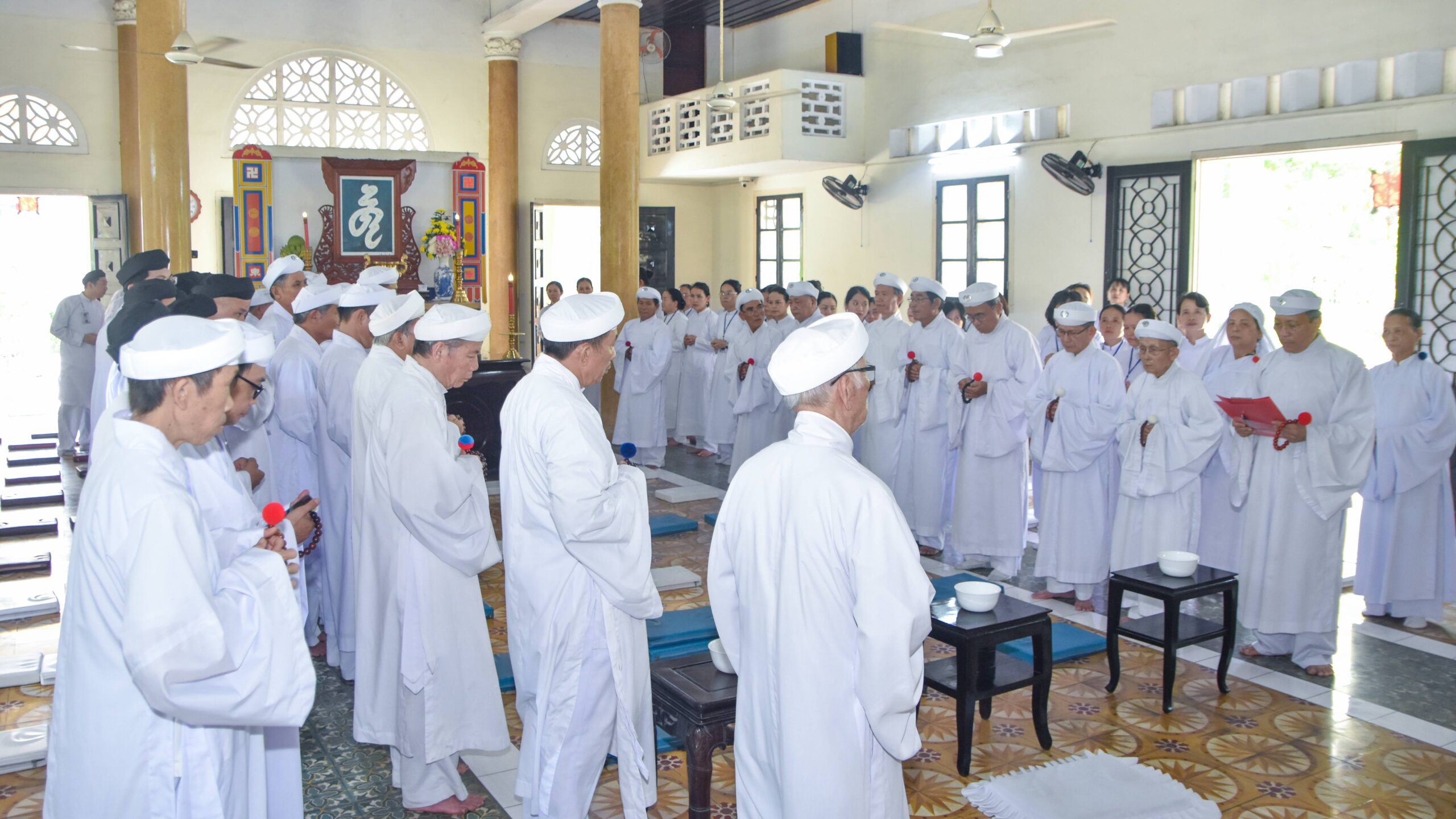 Hội Thánh tổ chức ôn kiểm Tứ Bửu pháp &amp; thọ phong sắc phái đối với khóa Lễ sanh nam năm Ất Tỵ – ảnh 8