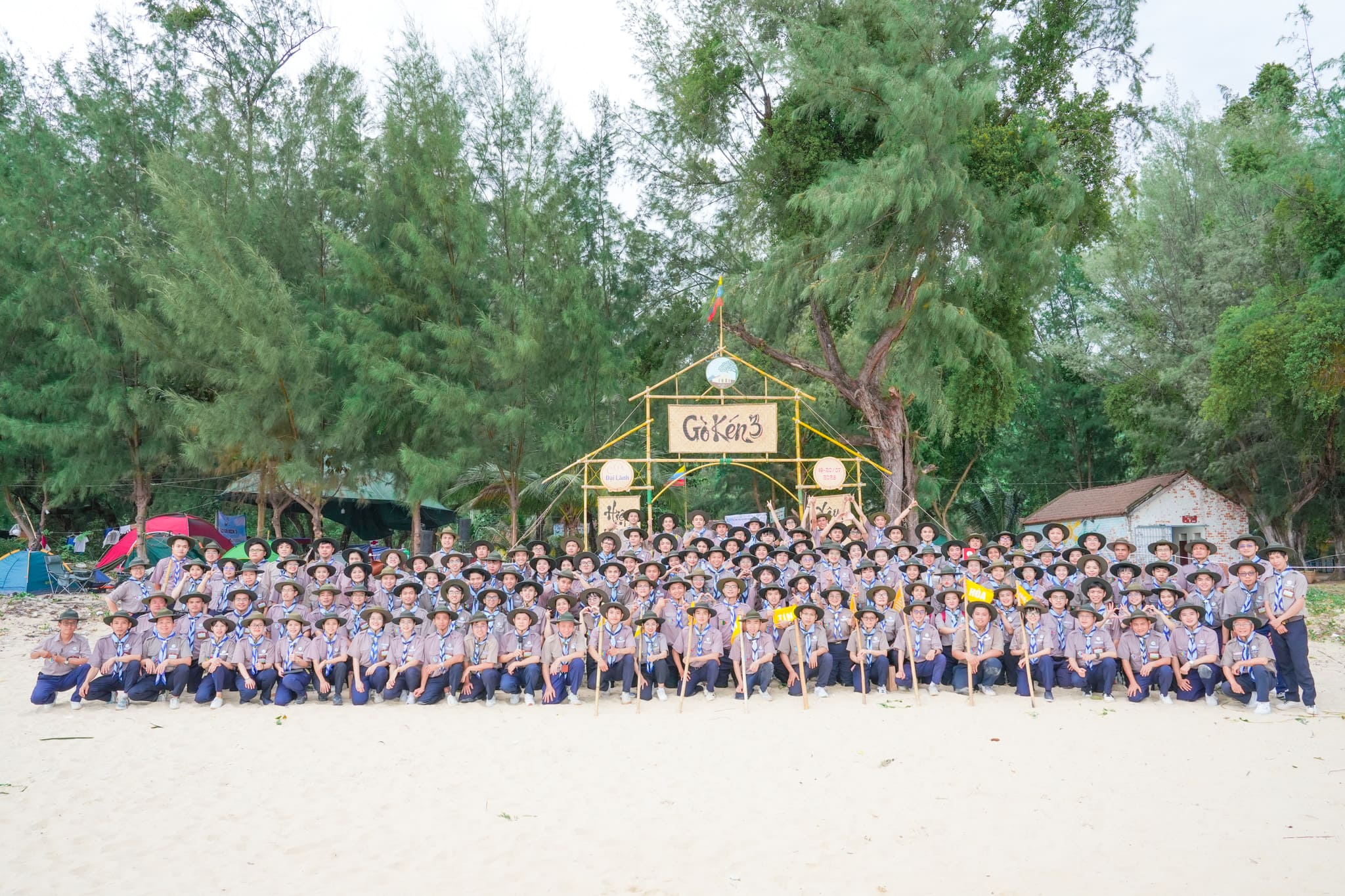 Trại kết khóa và lễ tốt nghiệp khóa tu tập Phổ tế viên cấp I – 2024, Gò Kén 3 – ảnh 32