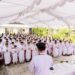 Hình ảnh: Hạnh đường Hưng Đức – hệ Phổ thông – khóa 3 tổ chức lễ khai giảng năm thứ 3