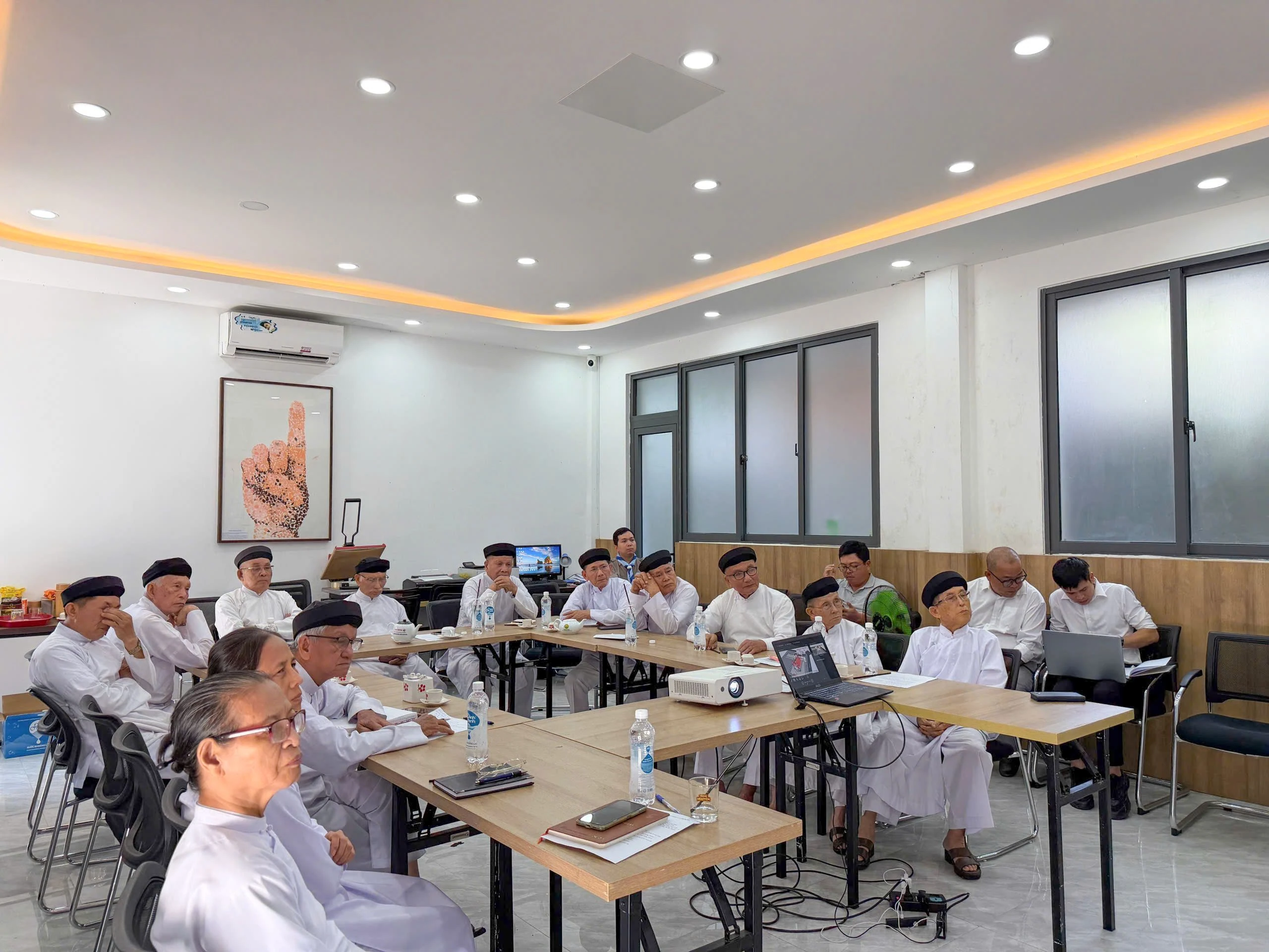 Hội Thánh thống nhất chủ trương, phương án quy hoạch, bản vẽ thiết kế kiến trúc và tiến hành xin giấy phép xây dựng Trung Hưng Bửu Tòa – ảnh 8