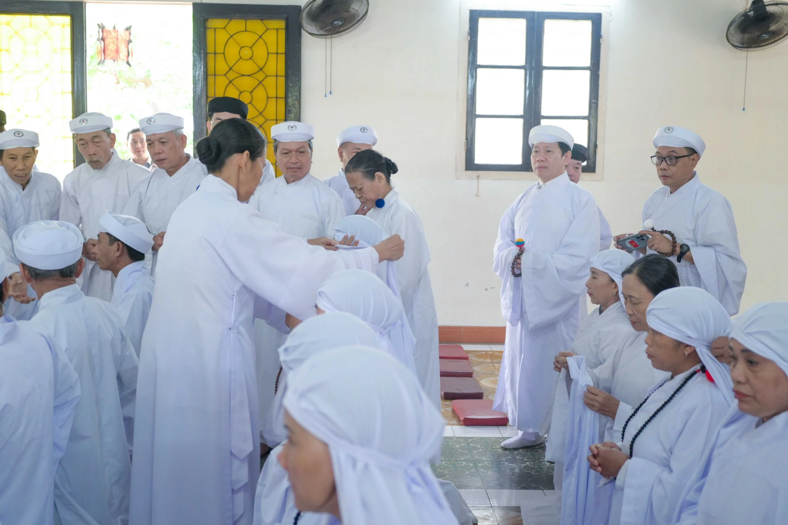 Hội Thánh tổ chức lễ thọ phong Lễ sanh, Hành thiện, Tùng sỹ quân – ảnh 15