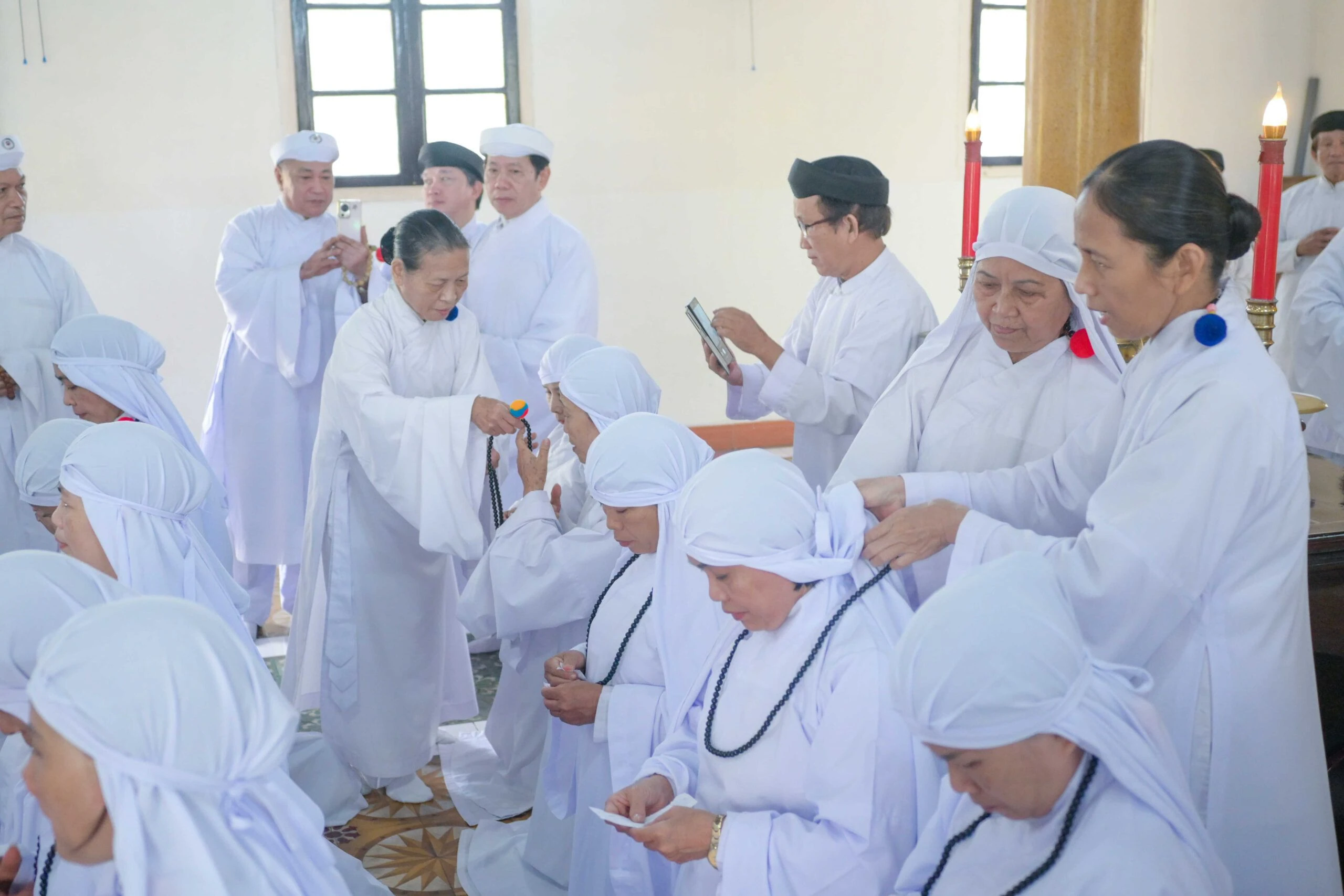 Hội Thánh tổ chức lễ thọ phong Lễ sanh, Hành thiện, Tùng sỹ quân – ảnh 16