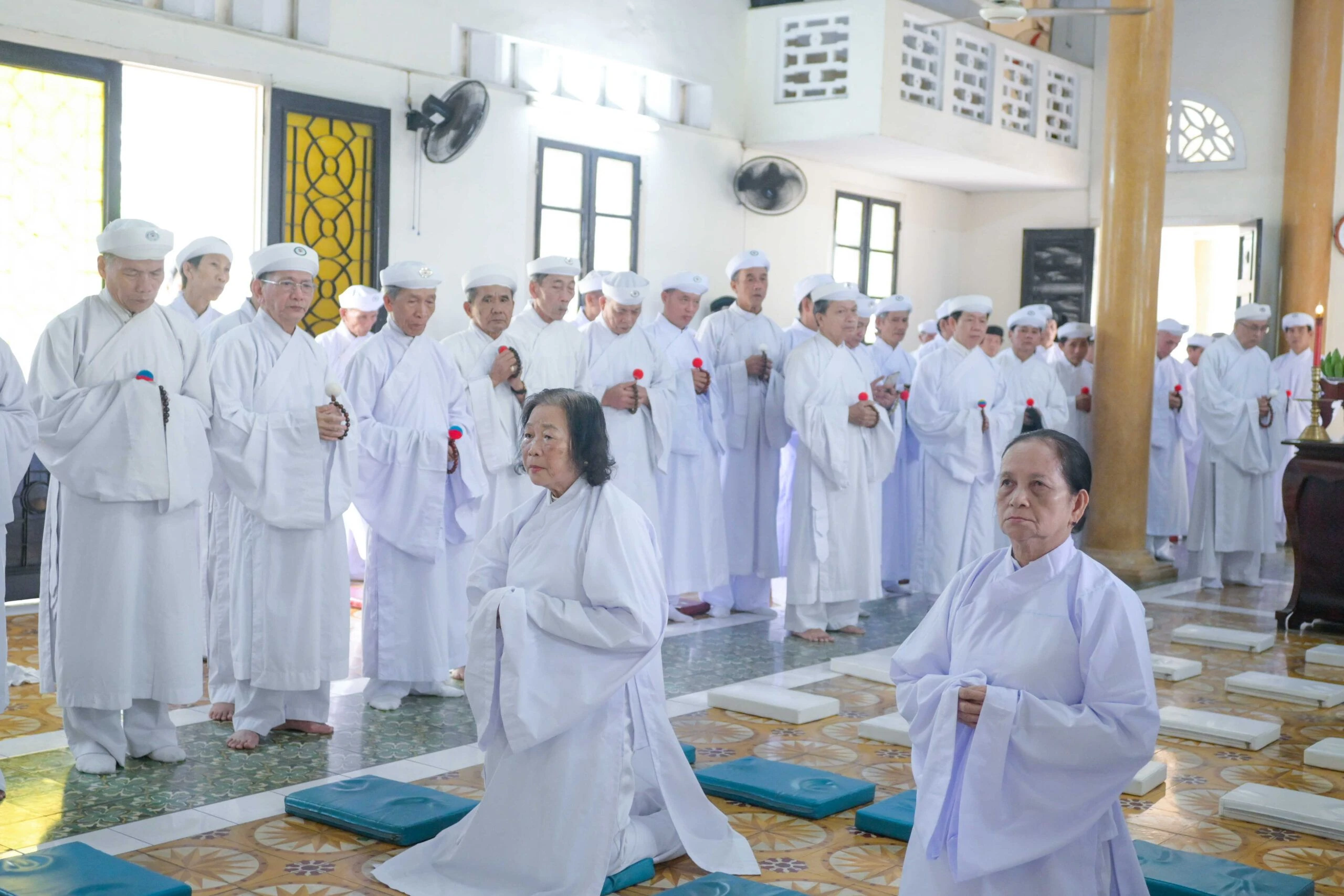 Hội Thánh tổ chức lễ thọ phong Lễ sanh, Hành thiện, Tùng sỹ quân – ảnh 19
