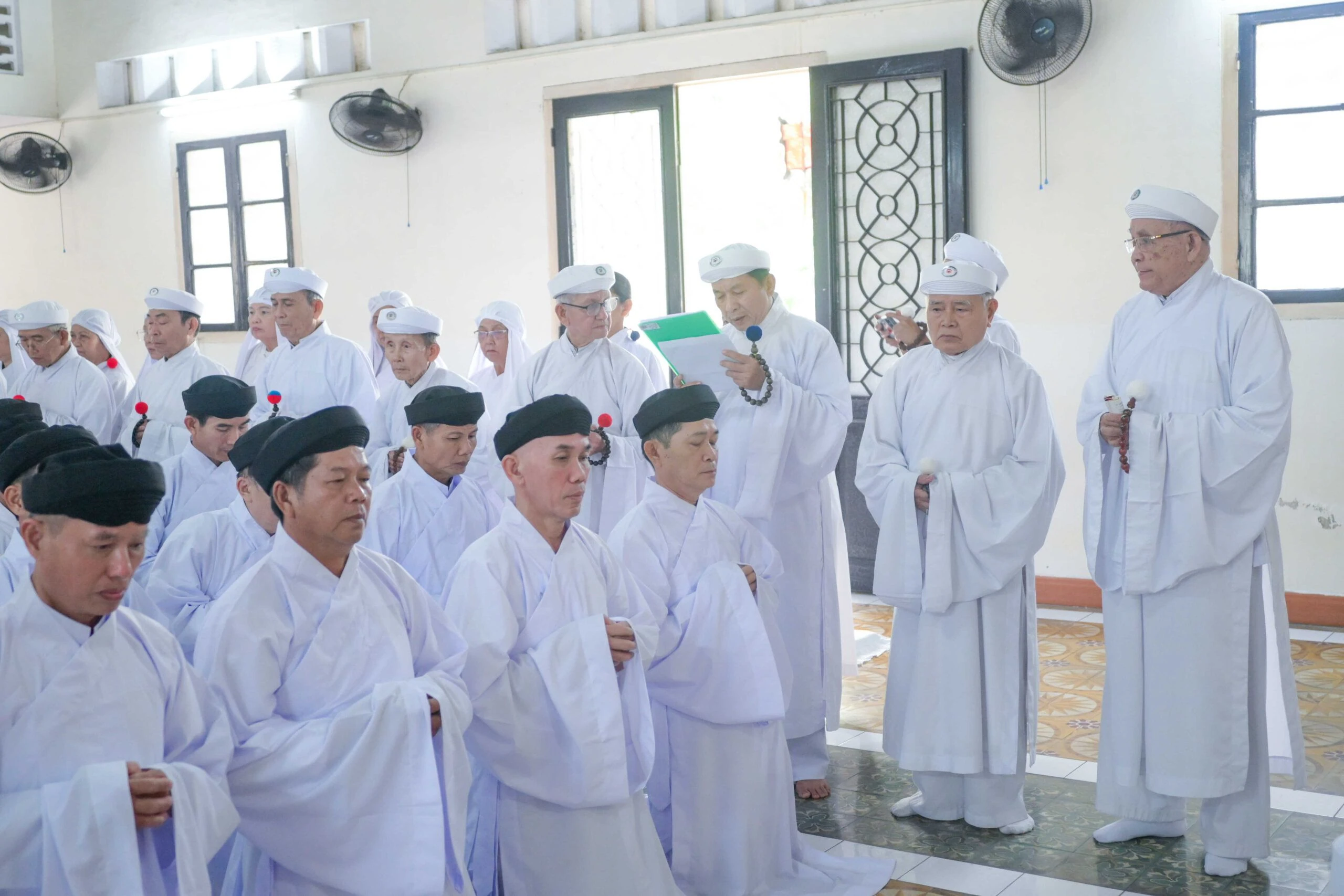Hội Thánh tổ chức lễ thọ phong Lễ sanh, Hành thiện, Tùng sỹ quân – ảnh 3