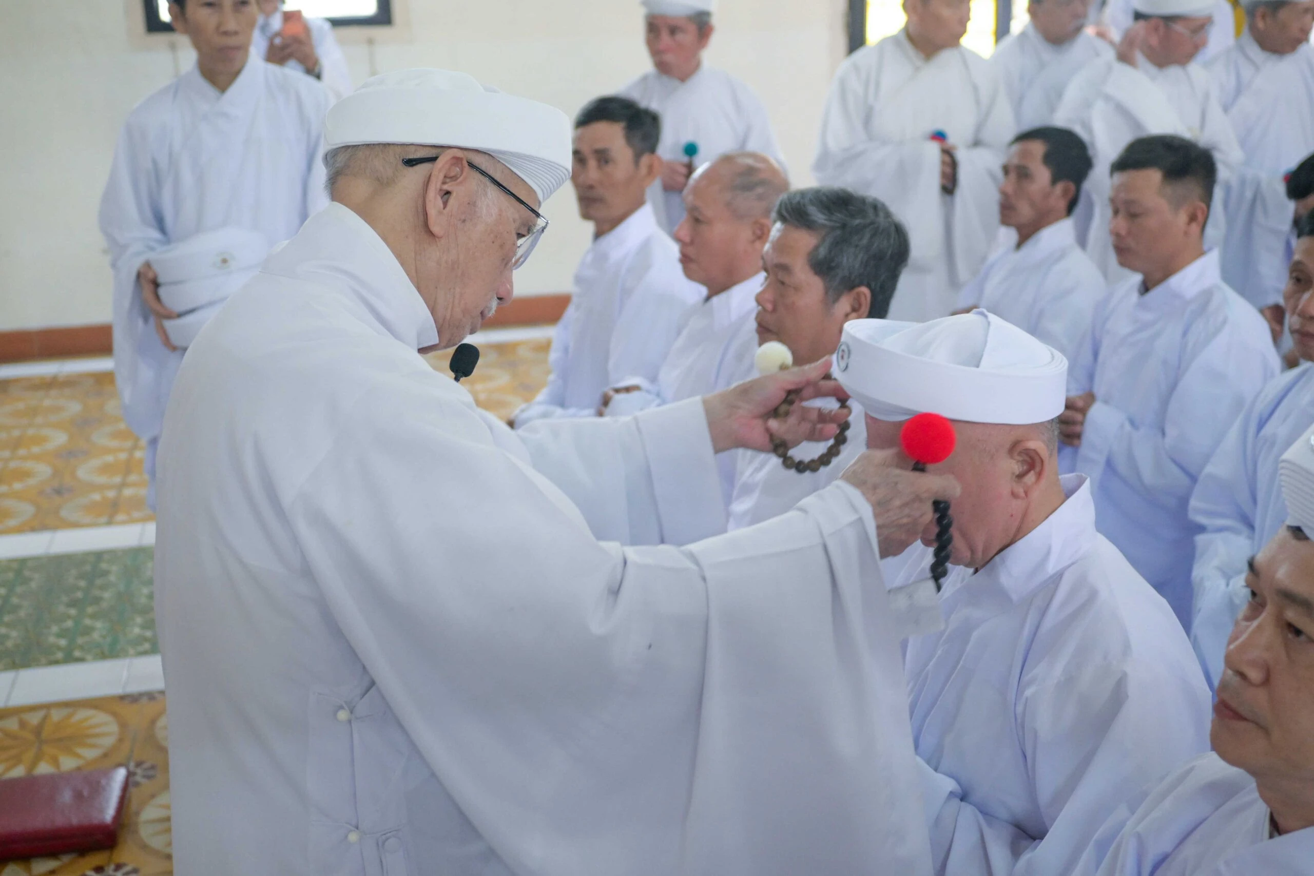 Hội Thánh tổ chức lễ thọ phong Lễ sanh, Hành thiện, Tùng sỹ quân – ảnh 4
