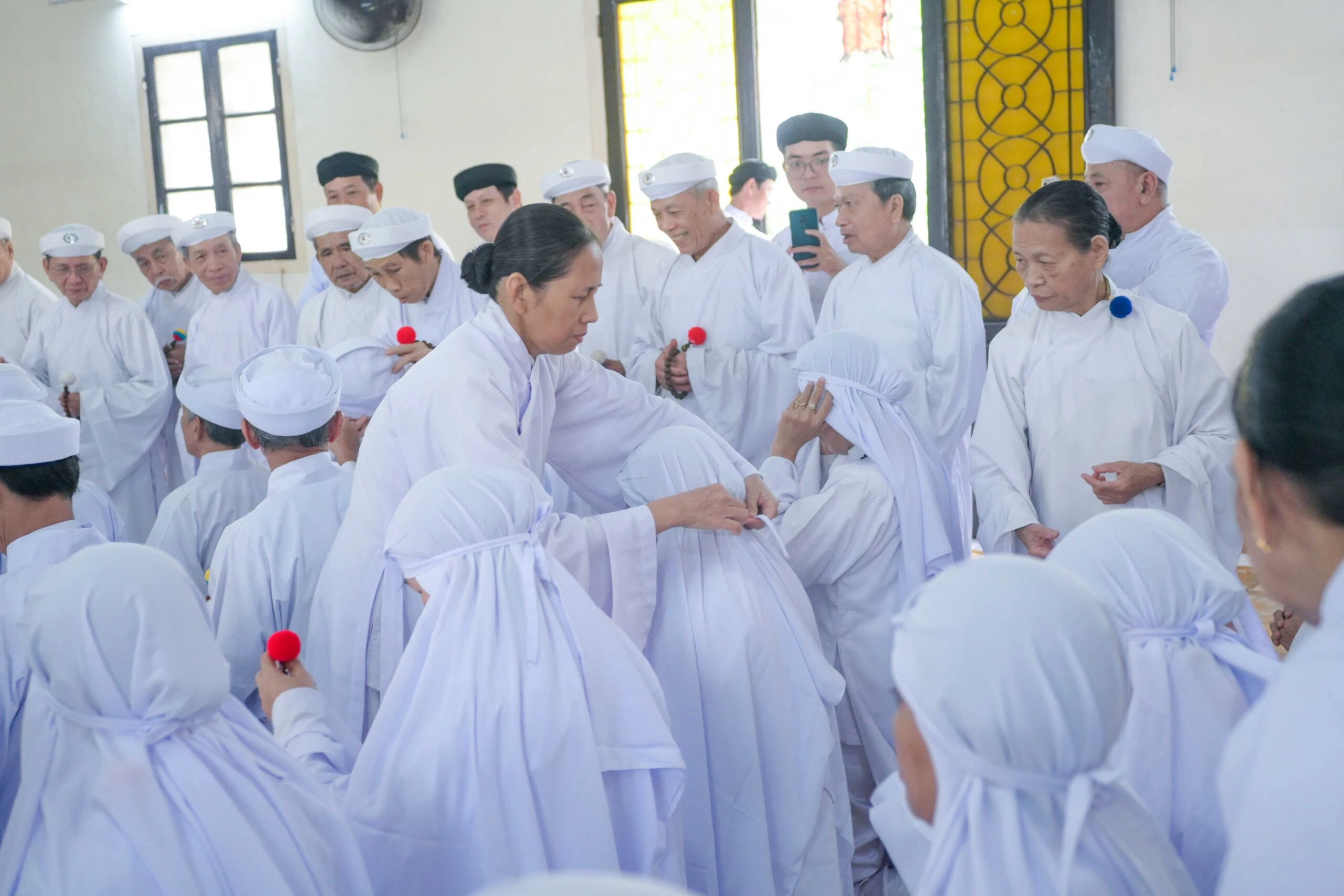 Hội Thánh tổ chức lễ thọ phong Lễ sanh, Hành thiện, Tùng sỹ quân – ảnh 5