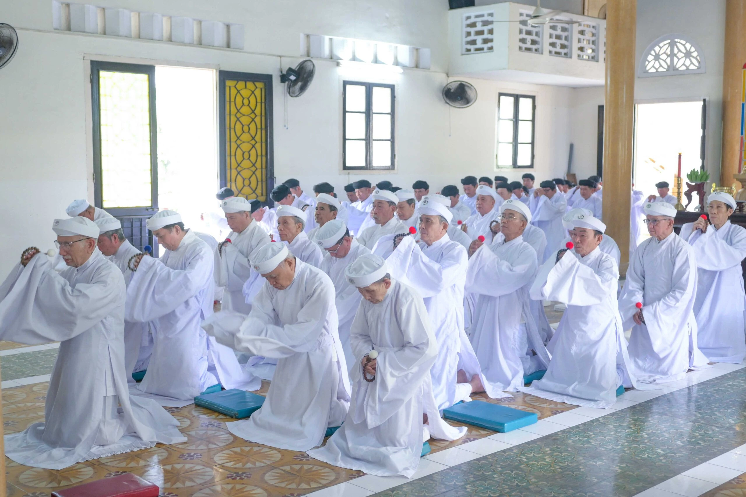 Hội Thánh tổ chức lễ thọ phong Lễ sanh, Hành thiện, Tùng sỹ quân – ảnh 8