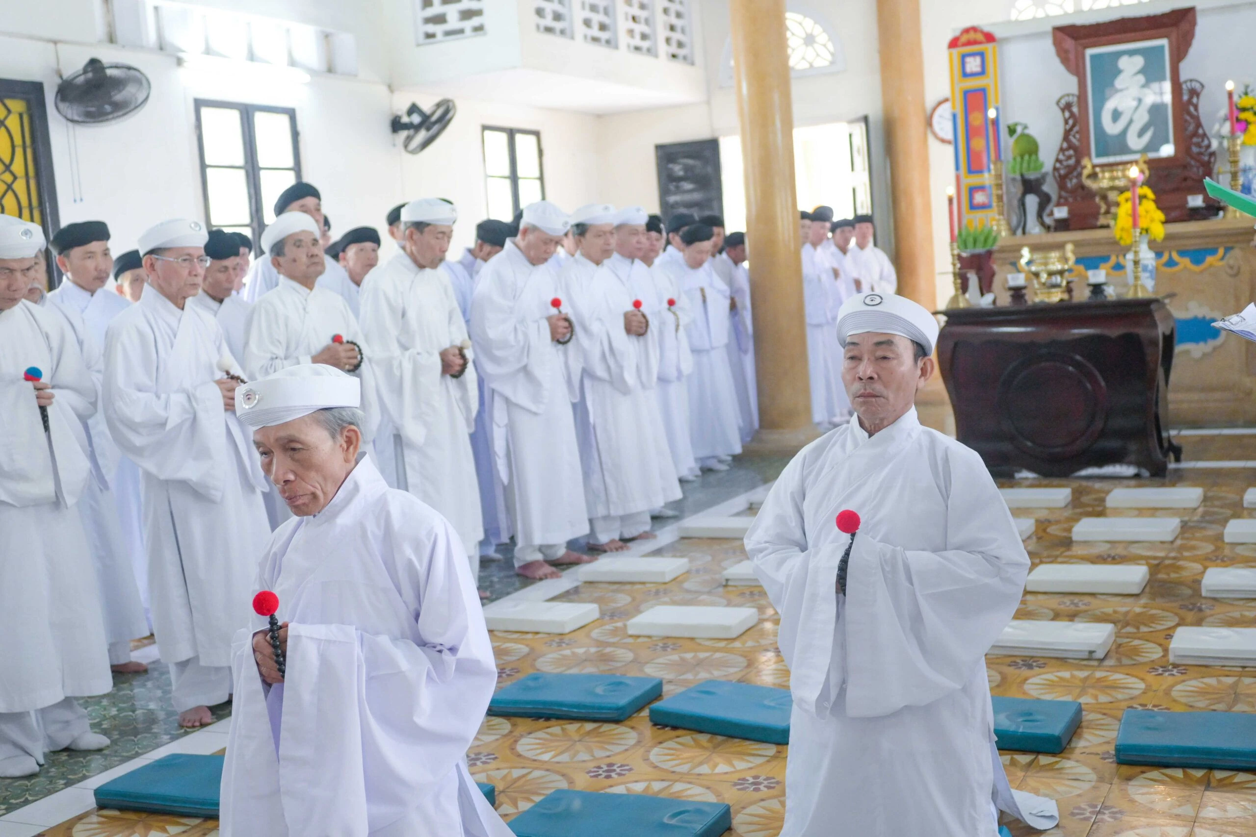 Hội Thánh tổ chức lễ thọ phong Lễ sanh, Hành thiện, Tùng sỹ quân – ảnh 11