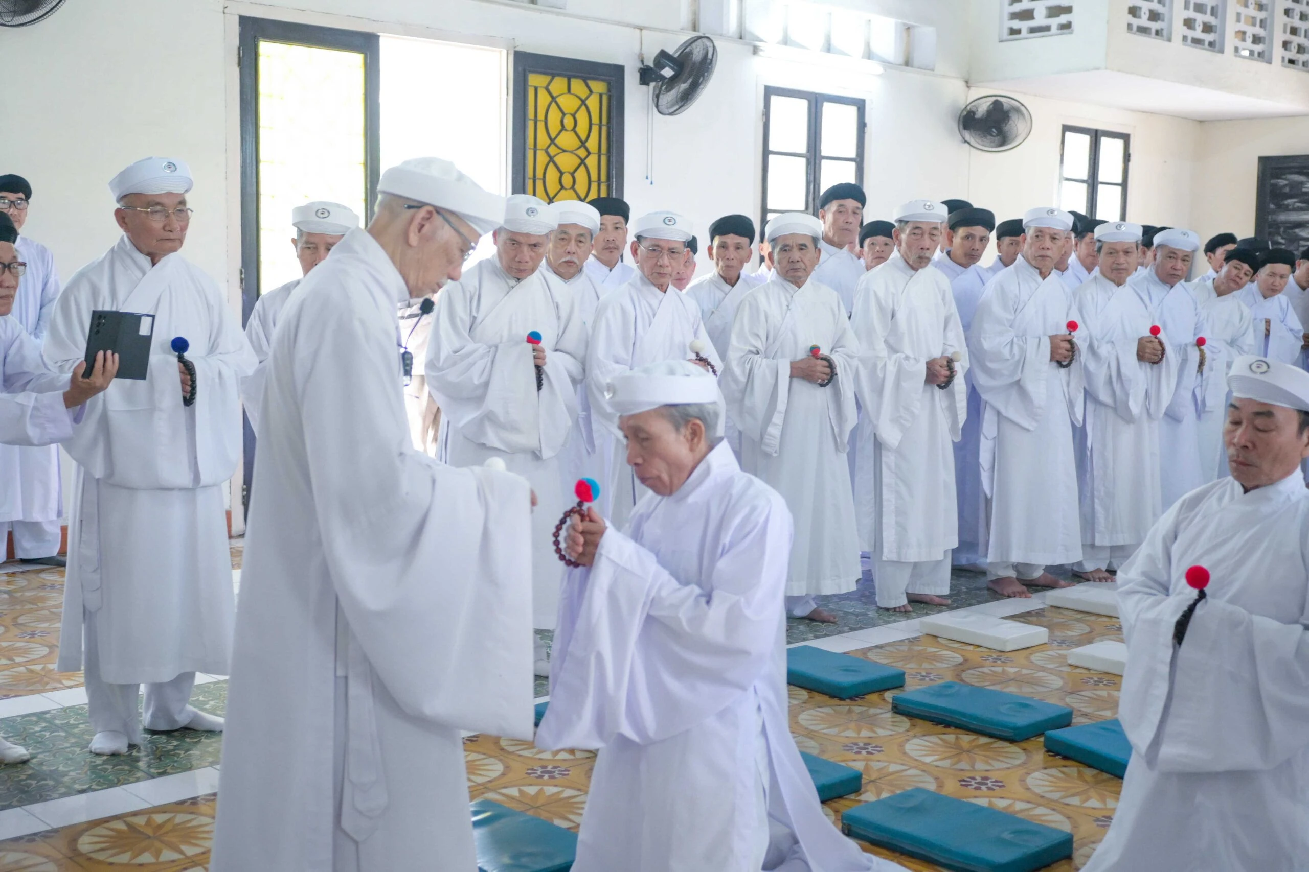 Hội Thánh tổ chức lễ thọ phong Lễ sanh, Hành thiện, Tùng sỹ quân – ảnh 12