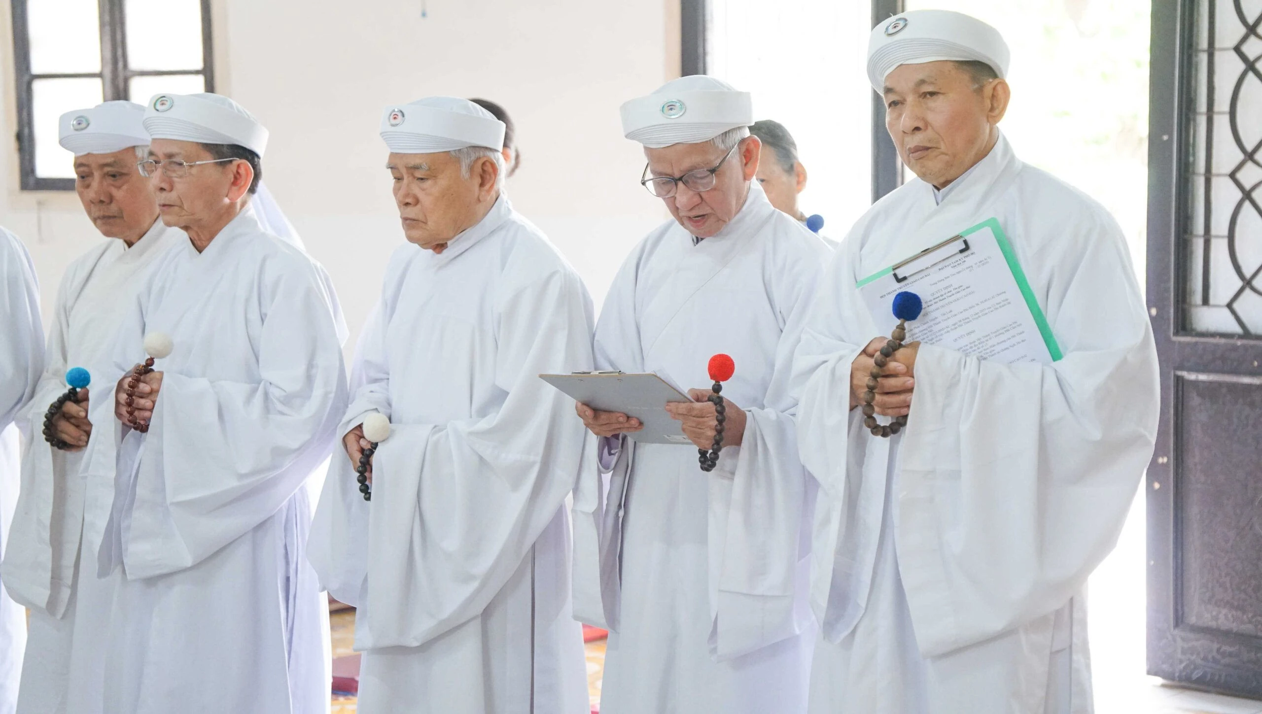 Lễ ban trao Thiên phục Đầu Họ đạo và lễ bái mạng thọ nhiệm Đầu Họ đạo, Ban Điều hành Tịnh thất, Ban Cai quản Họ đạo – ảnh 16