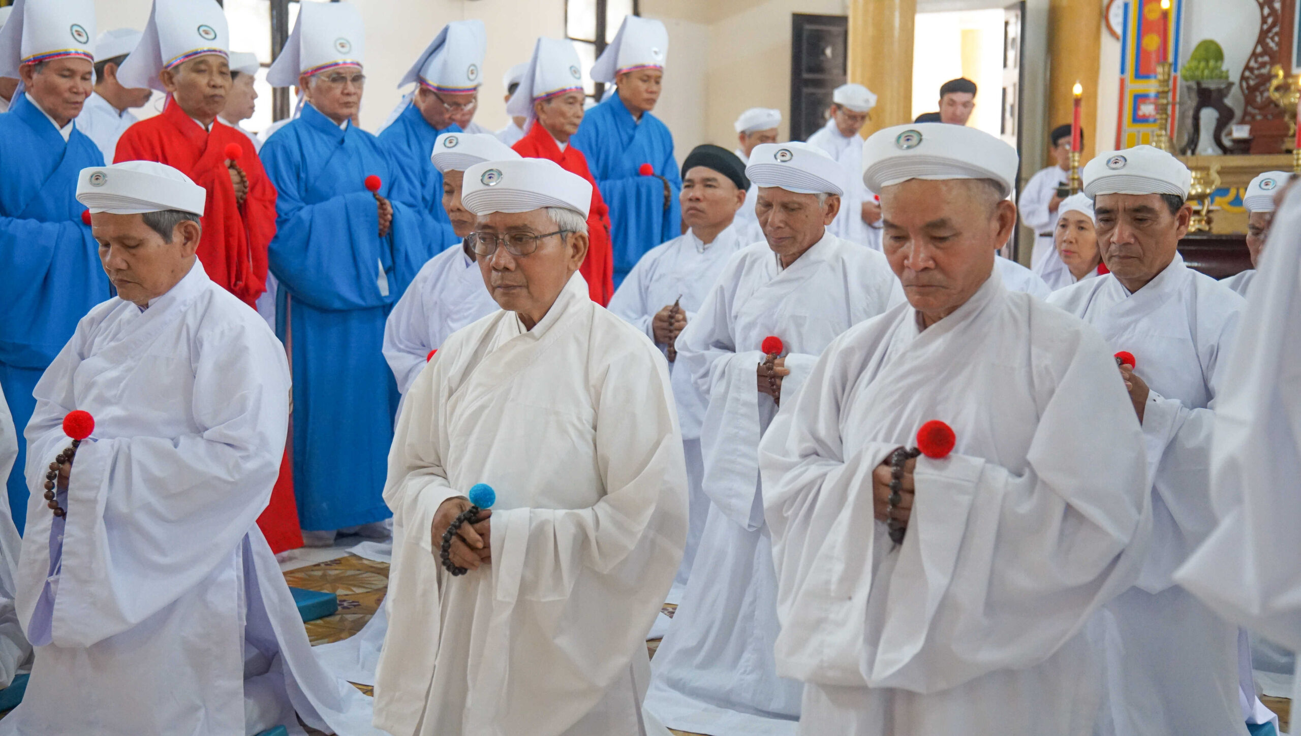 Lễ ban trao Thiên phục Đầu Họ đạo và lễ bái mạng thọ nhiệm Đầu Họ đạo, Ban Điều hành Tịnh thất, Ban Cai quản Họ đạo – ảnh 44