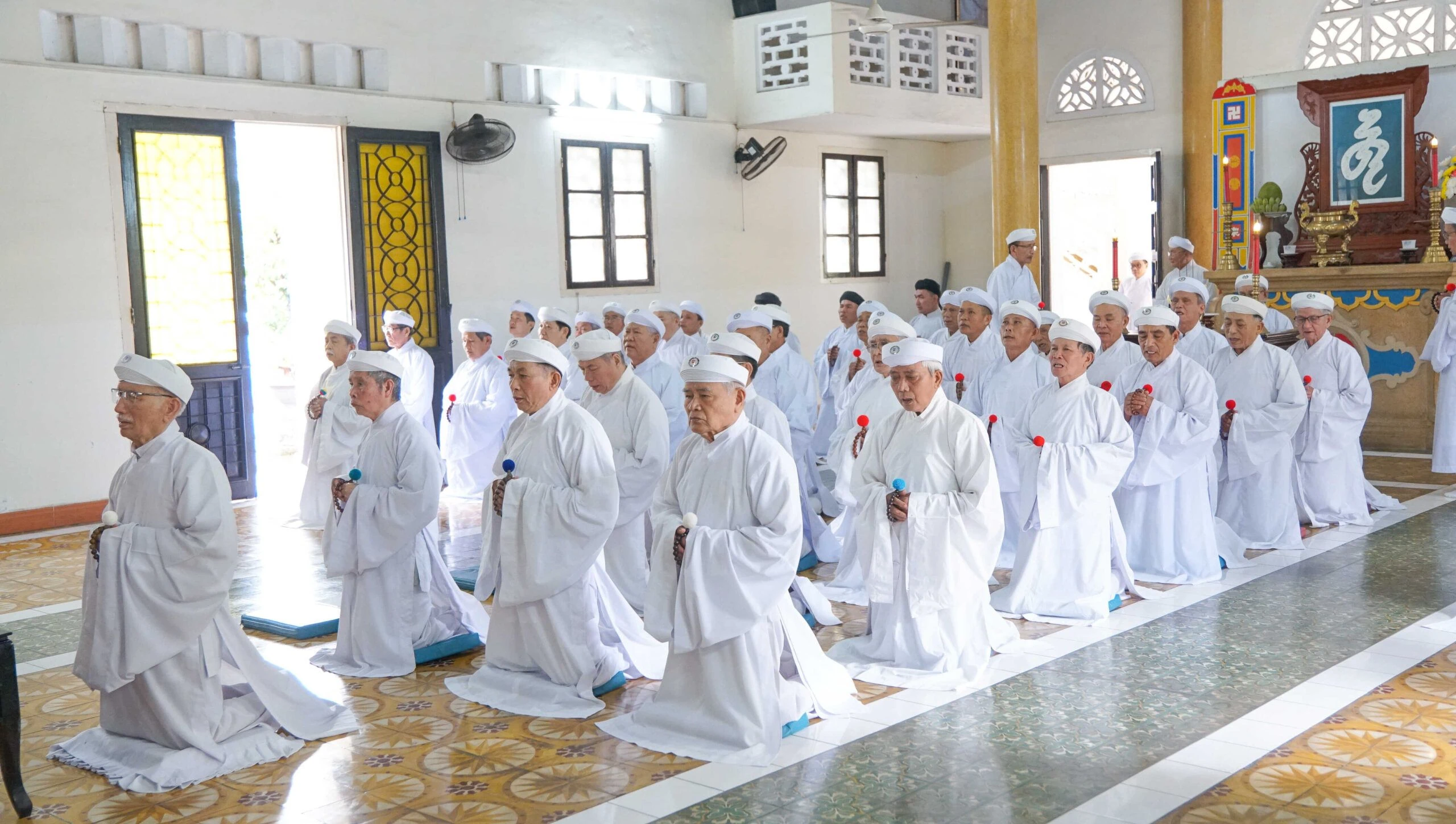 Lễ ban trao Thiên phục Đầu Họ đạo và lễ bái mạng thọ nhiệm Đầu Họ đạo, Ban Điều hành Tịnh thất, Ban Cai quản Họ đạo – ảnh 9