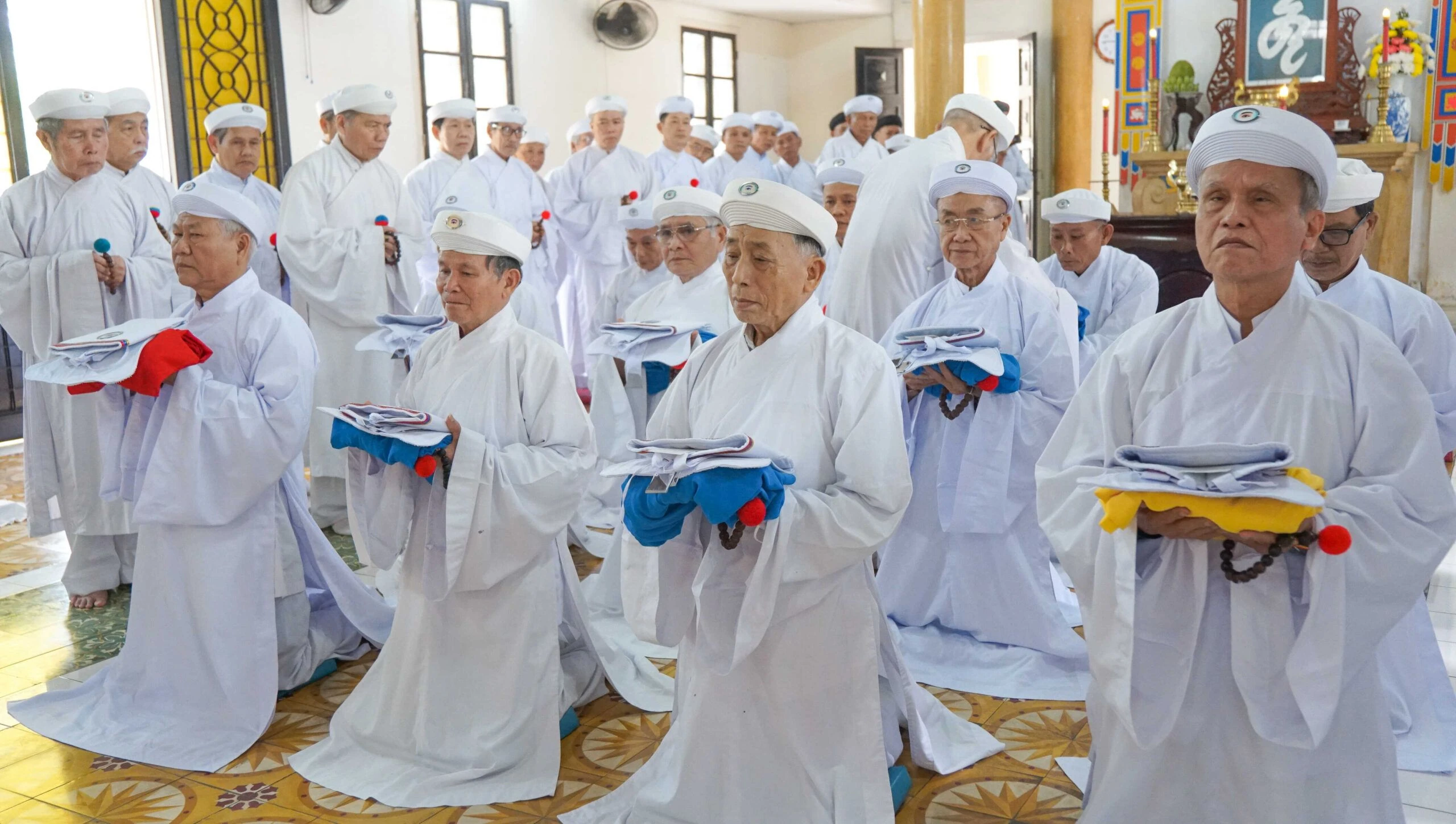 Lễ ban trao Thiên phục Đầu Họ đạo và lễ bái mạng thọ nhiệm Đầu Họ đạo, Ban Điều hành Tịnh thất, Ban Cai quản Họ đạo – ảnh 3