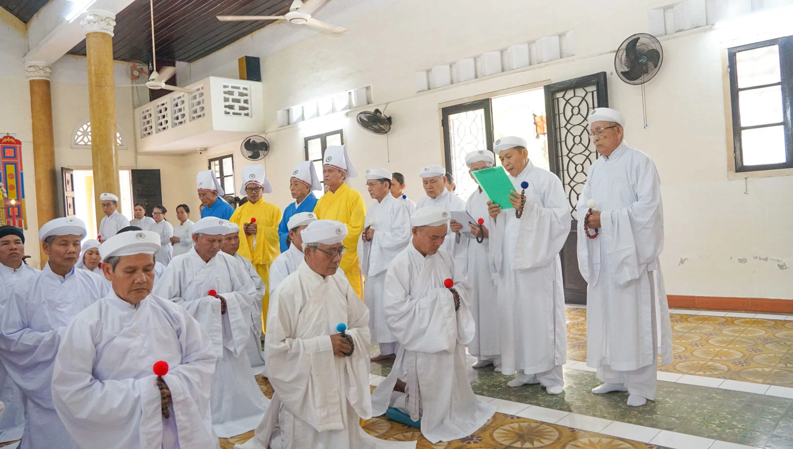 Lễ ban trao Thiên phục Đầu Họ đạo và lễ bái mạng thọ nhiệm Đầu Họ đạo, Ban Điều hành Tịnh thất, Ban Cai quản Họ đạo – ảnh 5