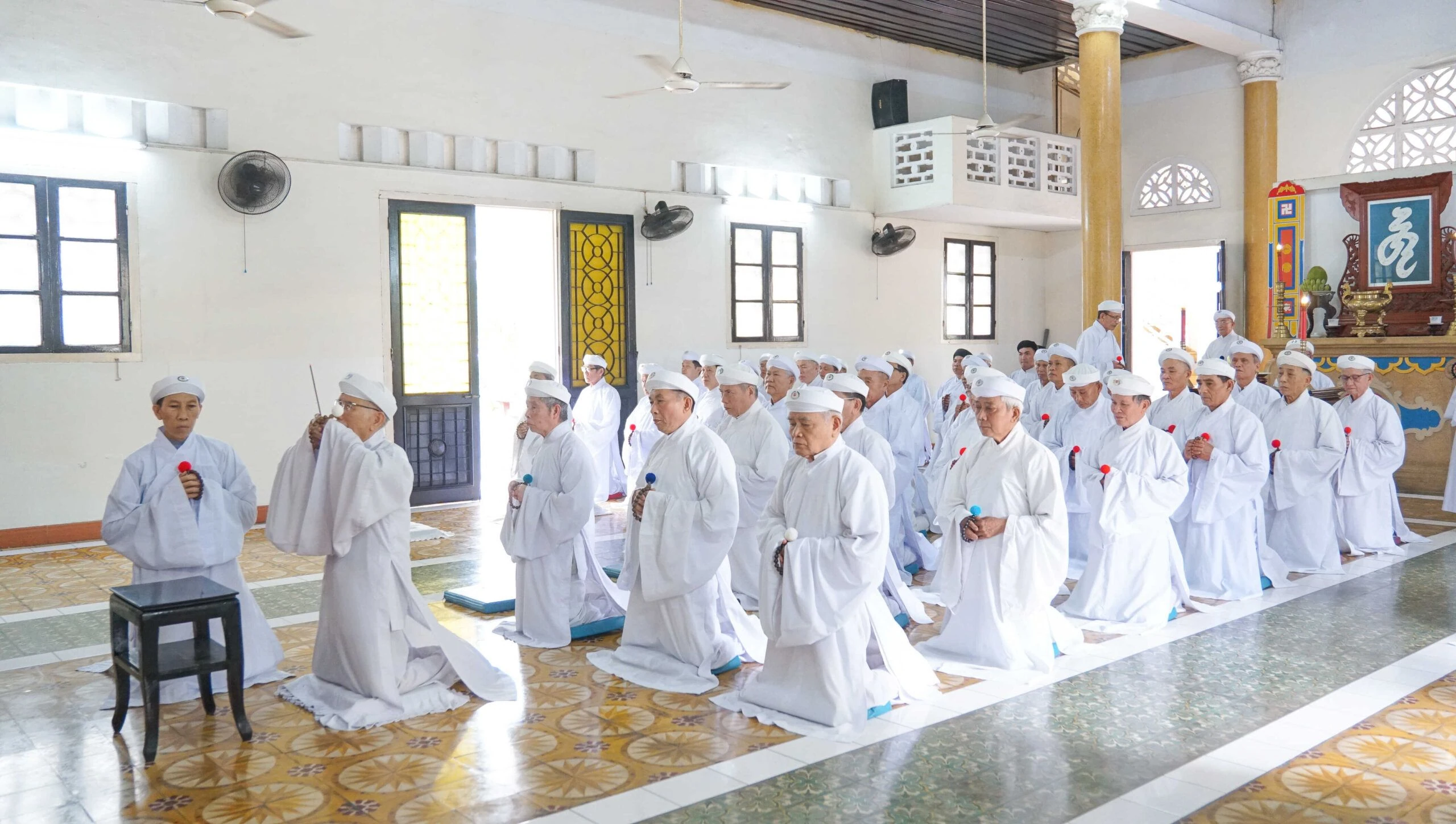 Lễ ban trao Thiên phục Đầu Họ đạo và lễ bái mạng thọ nhiệm Đầu Họ đạo, Ban Điều hành Tịnh thất, Ban Cai quản Họ đạo – ảnh 12