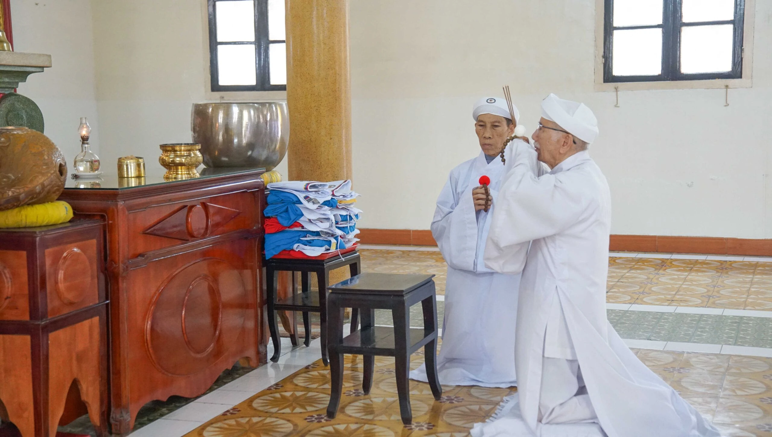 Lễ ban trao Thiên phục Đầu Họ đạo và lễ bái mạng thọ nhiệm Đầu Họ đạo, Ban Điều hành Tịnh thất, Ban Cai quản Họ đạo – ảnh 13