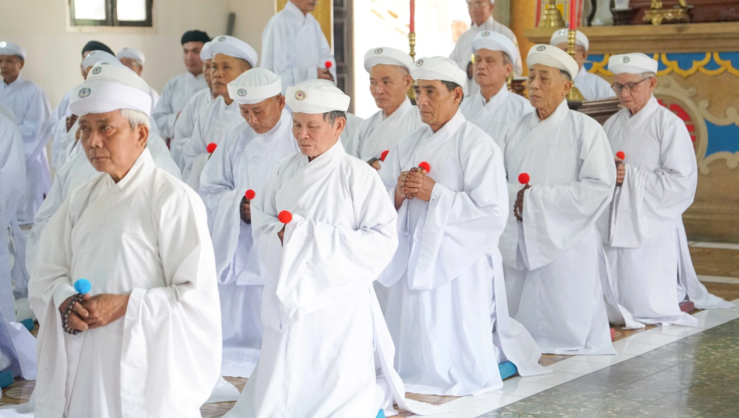 Lễ ban trao Thiên phục Đầu Họ đạo và lễ bái mạng thọ nhiệm Đầu Họ đạo, Ban Điều hành Tịnh thất, Ban Cai quản Họ đạo – ảnh 14