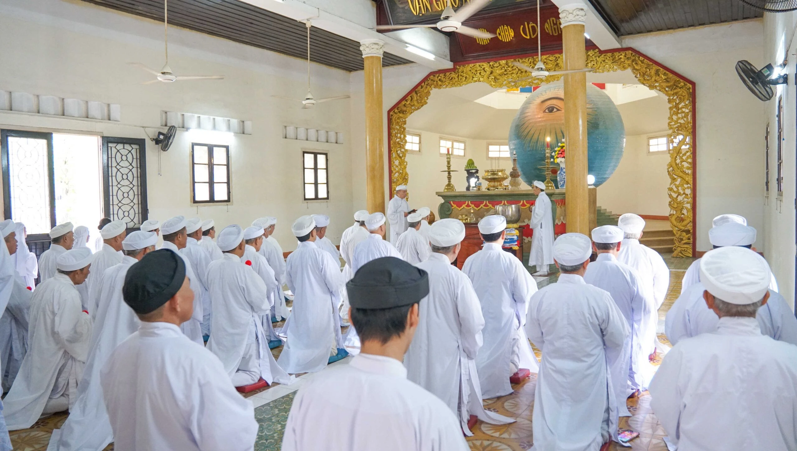 Lễ ban trao Thiên phục Đầu Họ đạo và lễ bái mạng thọ nhiệm Đầu Họ đạo, Ban Điều hành Tịnh thất, Ban Cai quản Họ đạo – ảnh 6